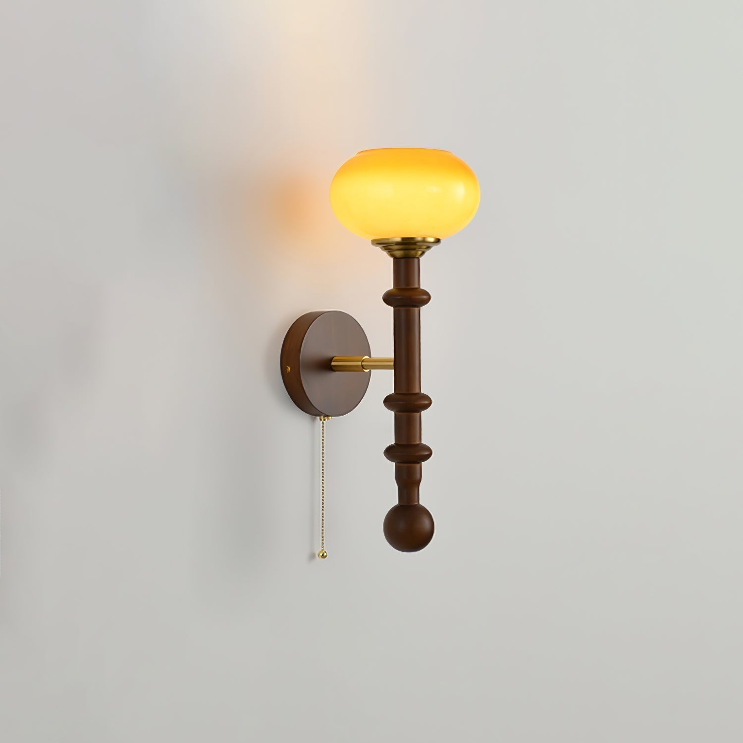 Hilda Roma Elegance Wood Sconce Wall lamp