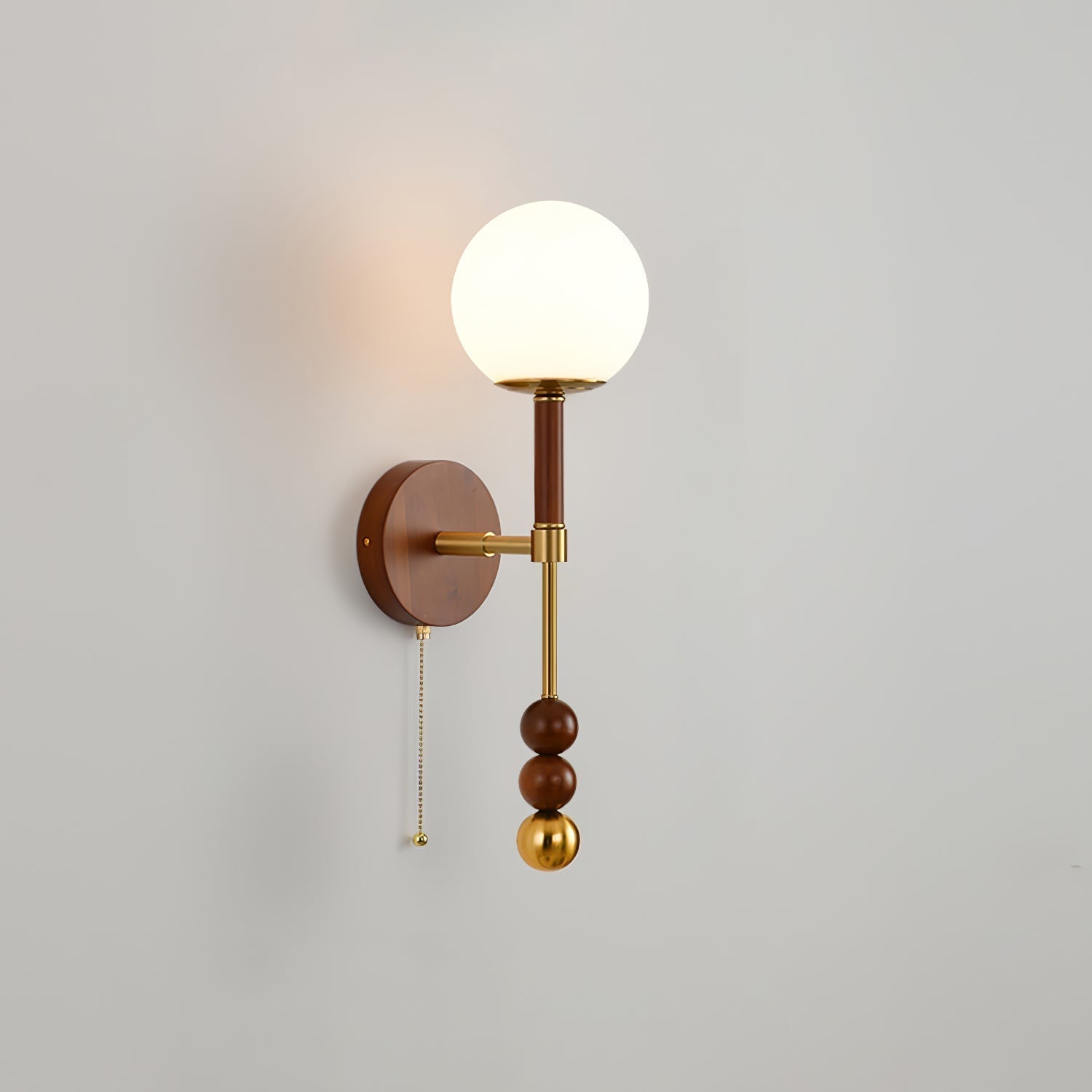 Hilda Roma Elegance Wood Sconce Wall lamp