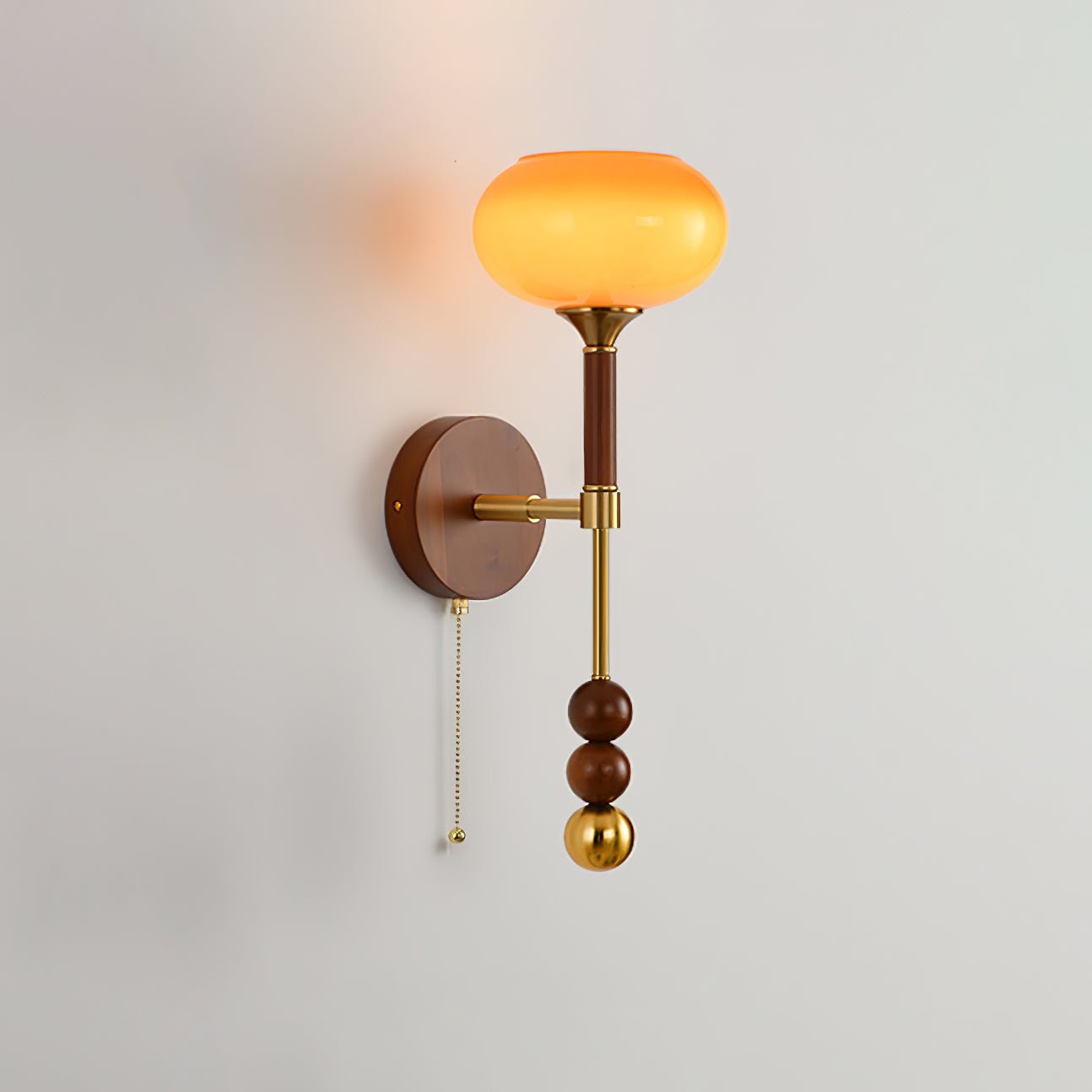 Hilda Roma Elegance Wood Sconce Wall lamp