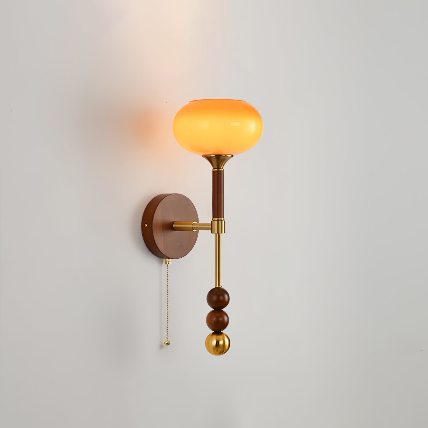 Hilda Roma Elegance Wood Sconce Wall lamp