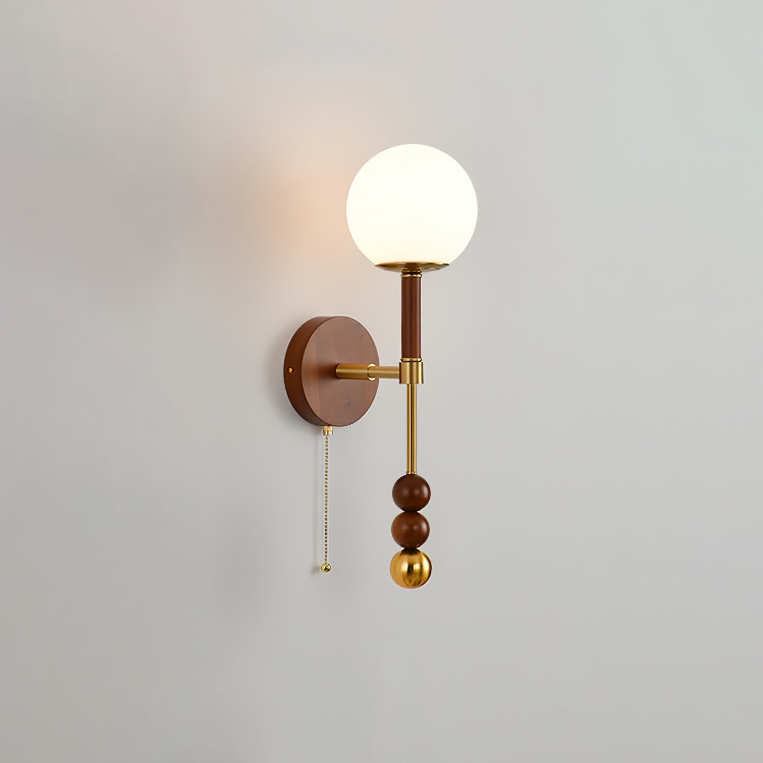 Hilda Roma Elegance Wood Sconce Wall lamp