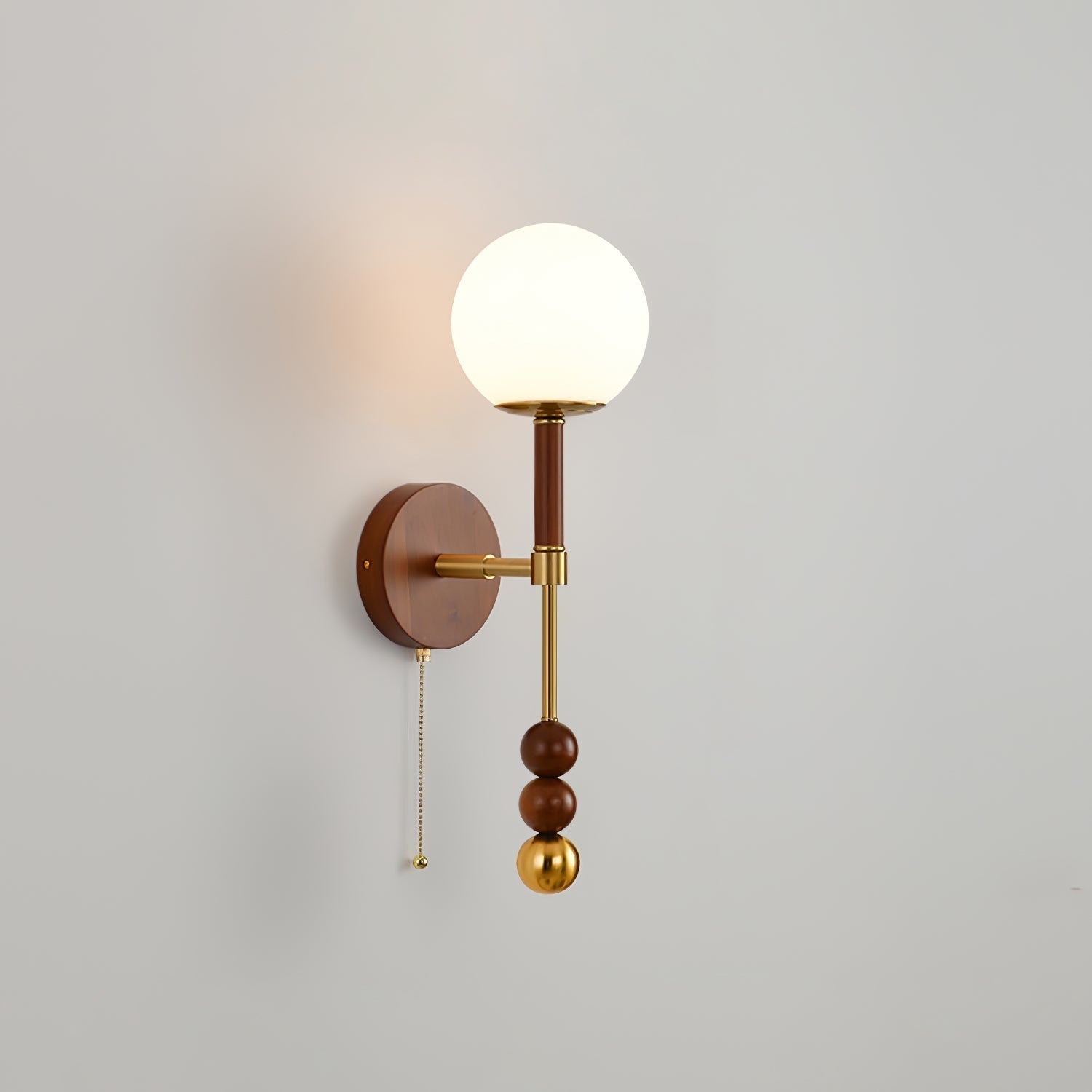 Hilda Roma Elegance Wood Sconce Wall lamp