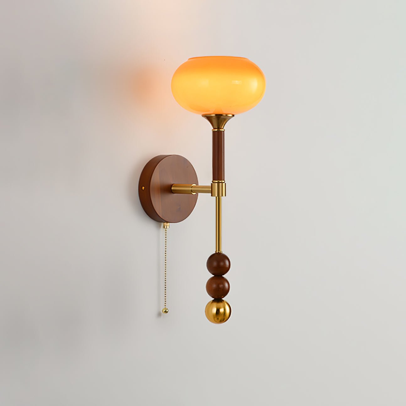 Hilda Roma Elegance Wood Sconce Wall lamp