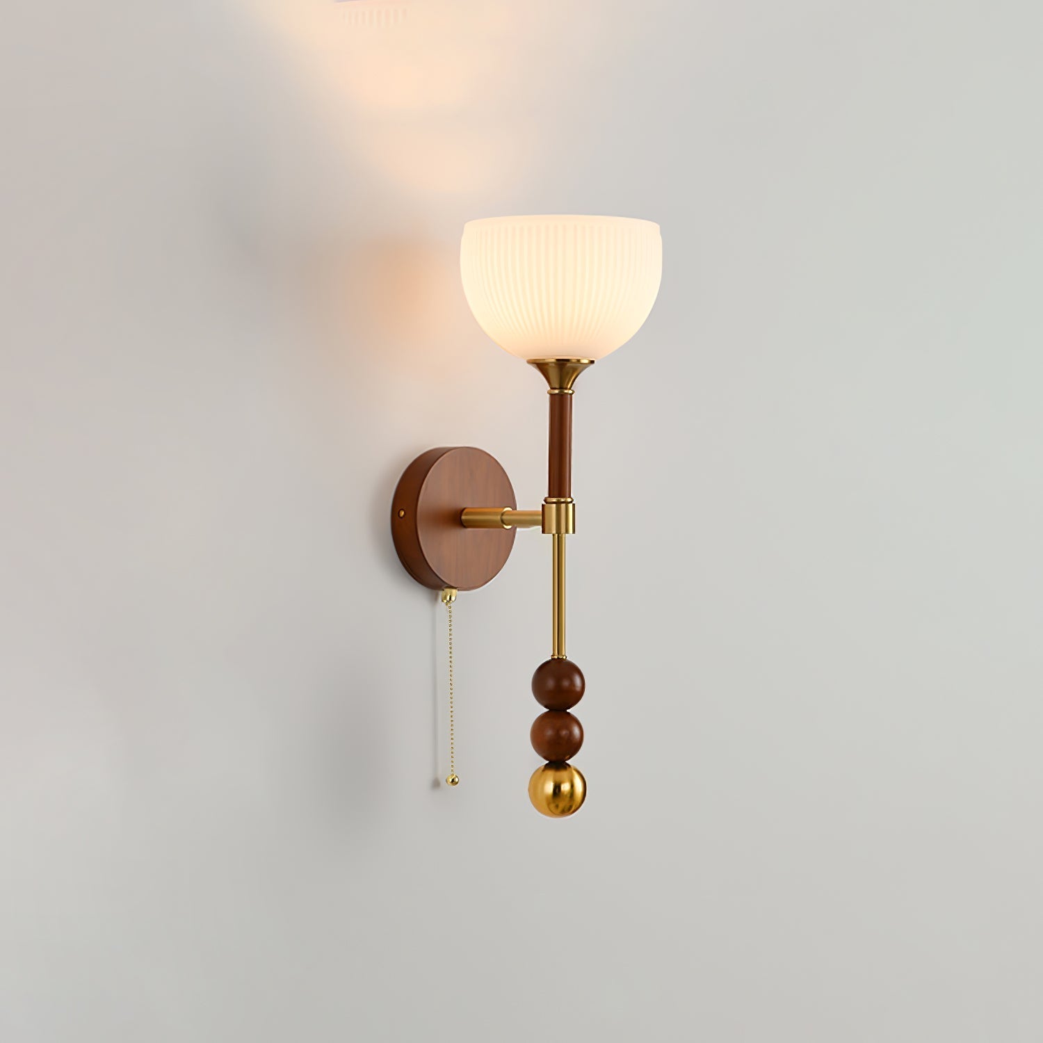 Hilda Roma Elegance Wood Sconce Wall lamp