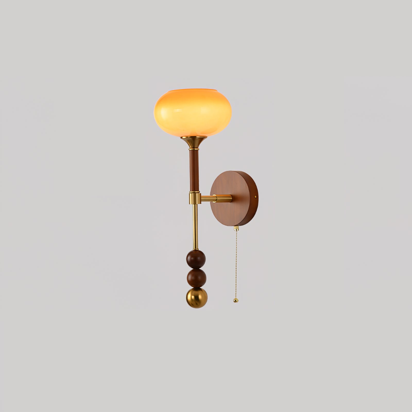 Hilda Roma Elegance Wood Sconce Wall lamp