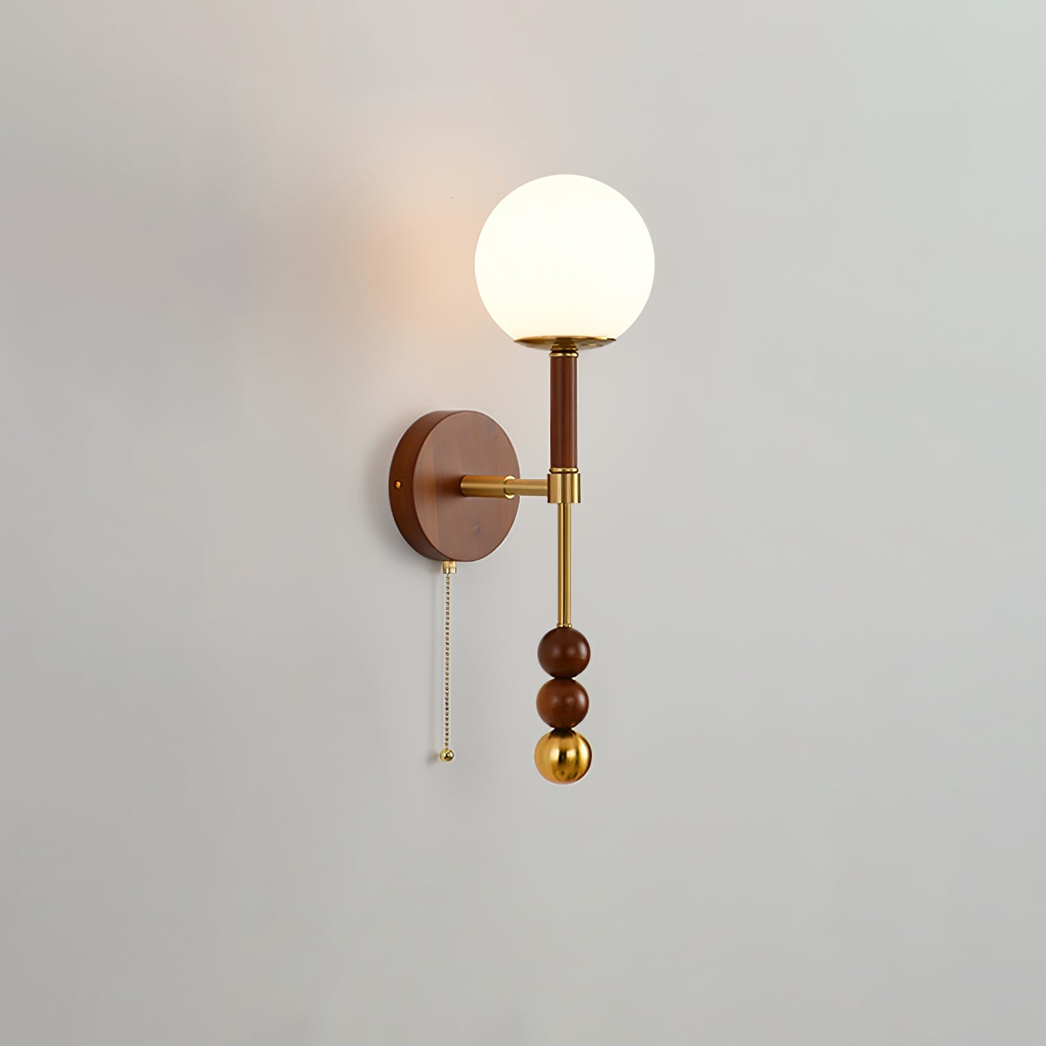Hilda Roma Elegance Wood Sconce Wall lamp