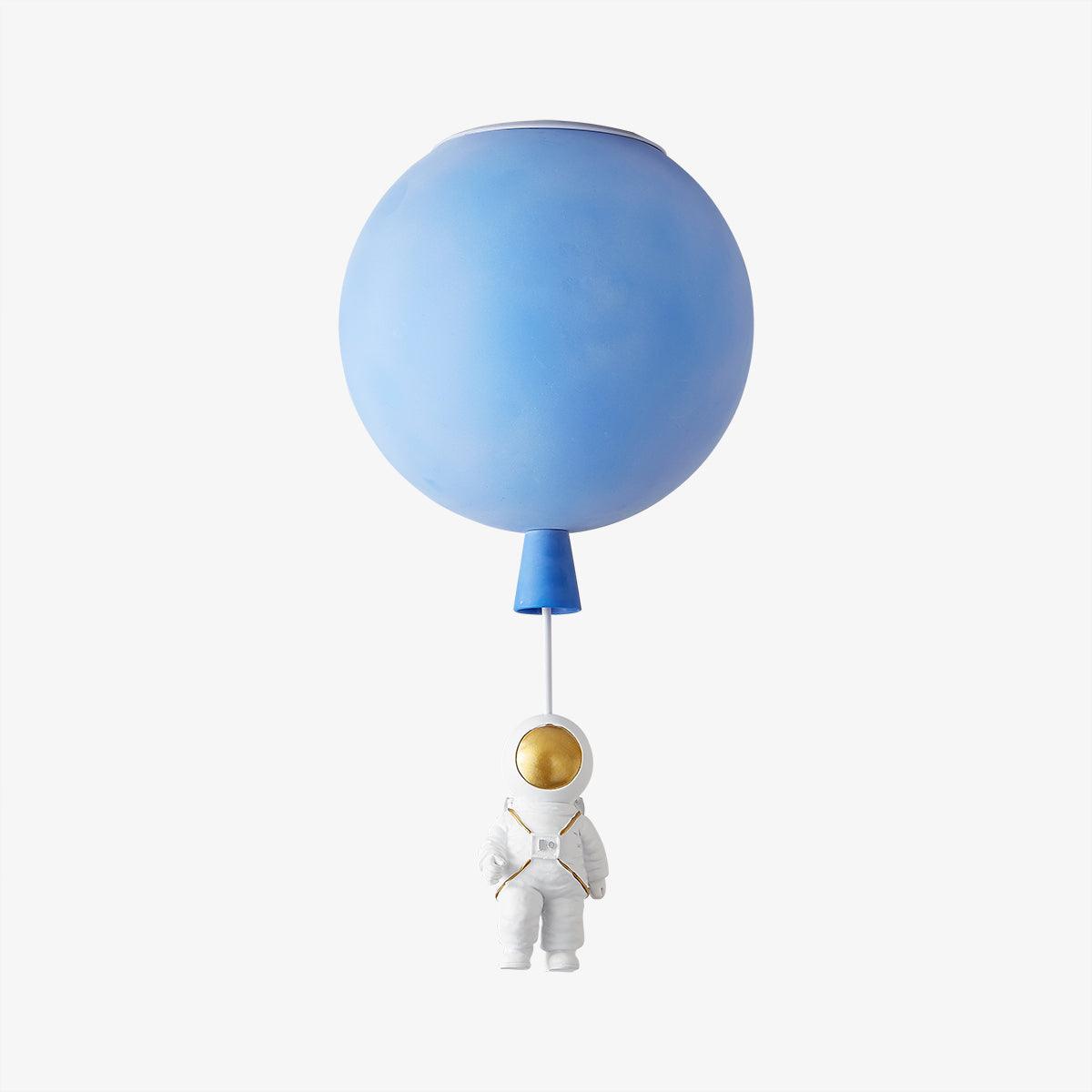 Nirerira Ceiling Light Acrylic Balloon Astronaut Playful Kids Room