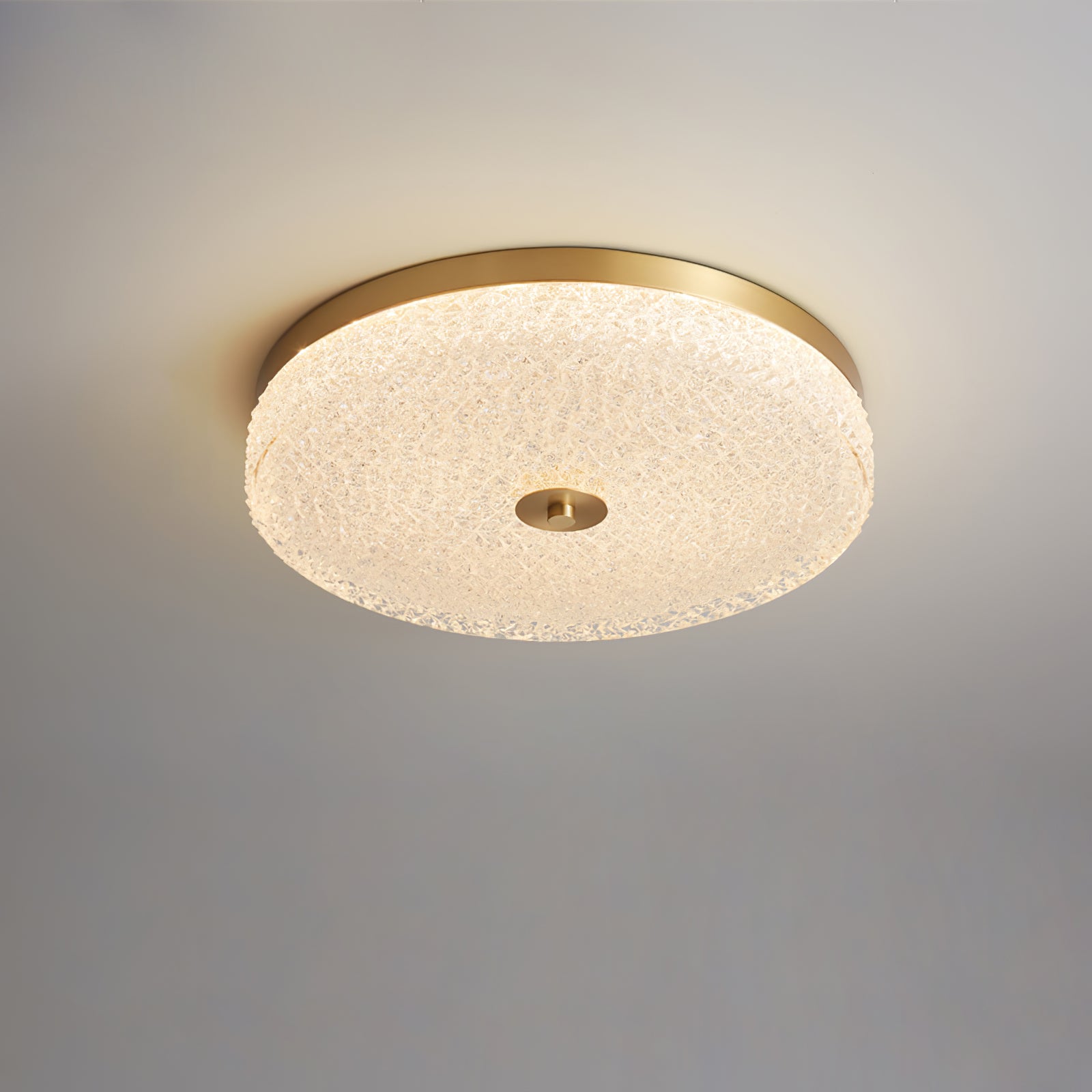 Celuelle Ceiling Lamp Frosted Glass Textured Minimalist Elegant