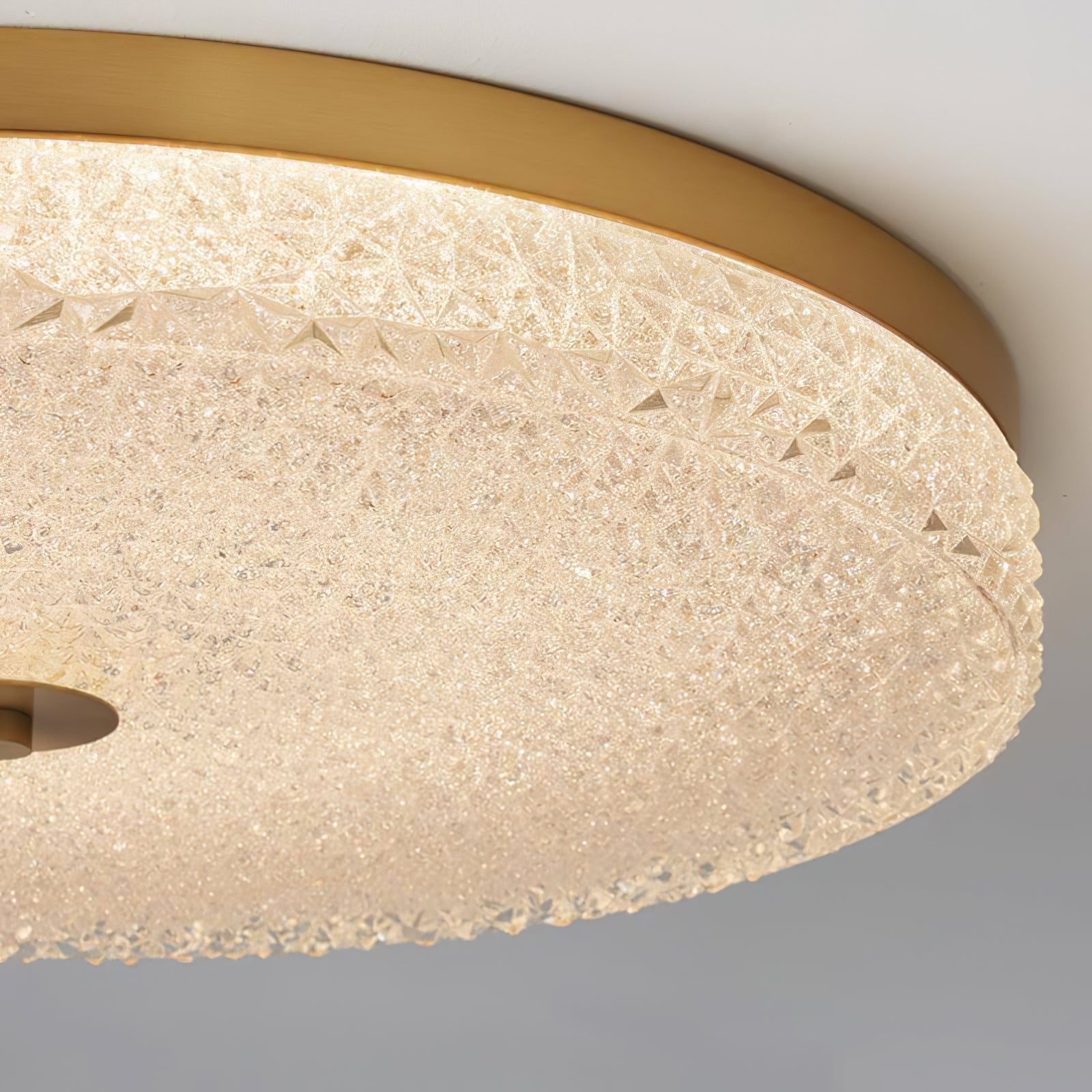 Celuelle Ceiling Lamp Frosted Glass Textured Minimalist Elegant