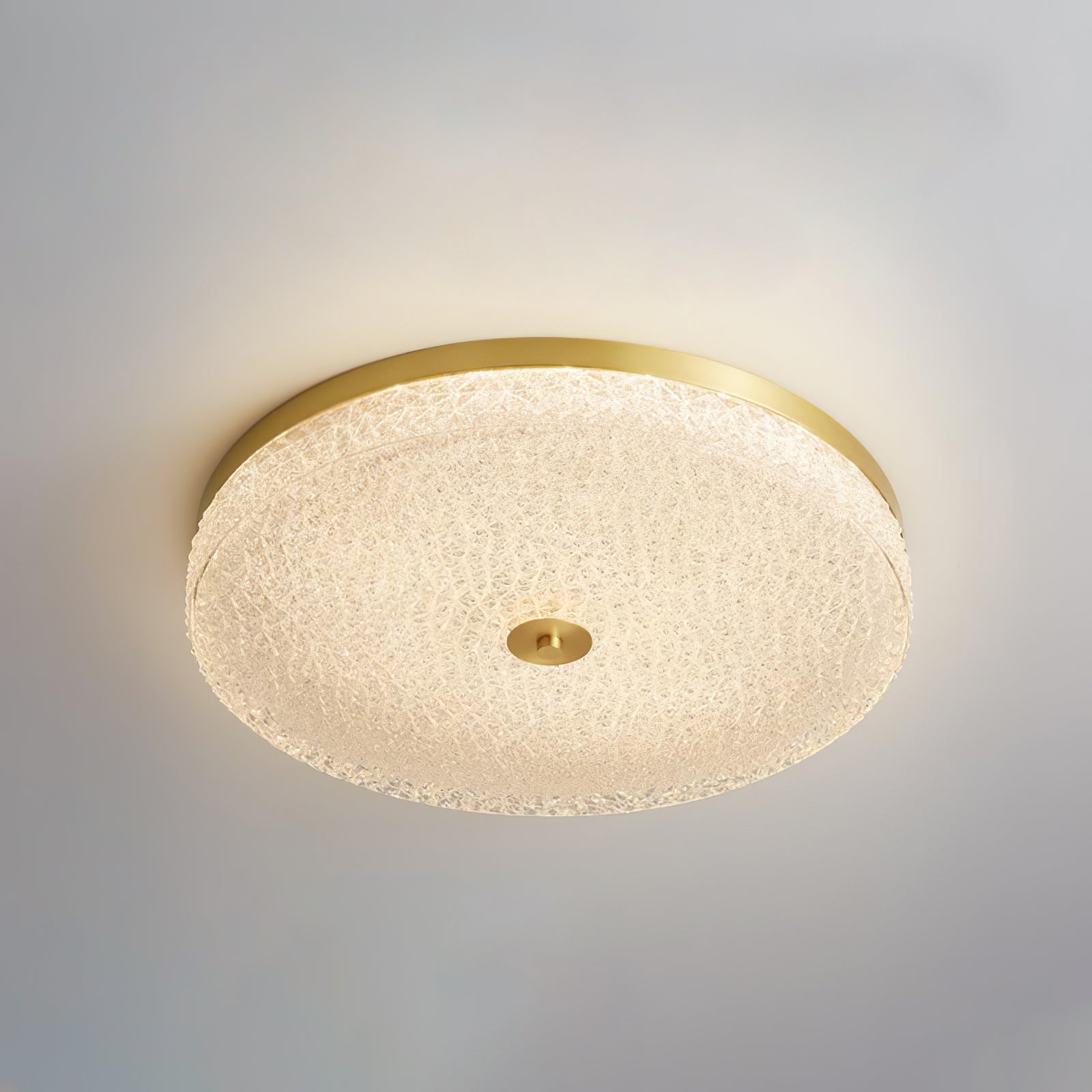 Celuelle Ceiling Lamp Frosted Glass Textured Minimalist Elegant