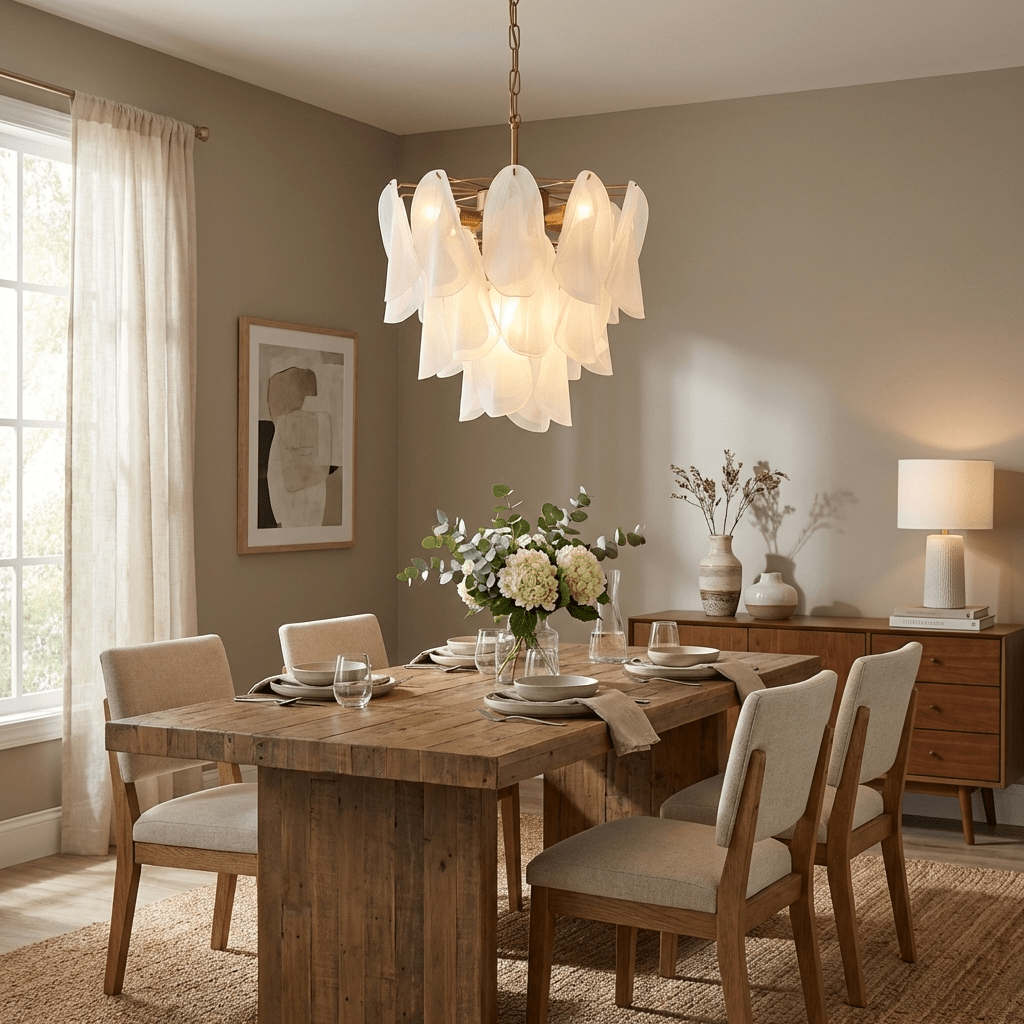 Selelira Fuchsia Chandelier