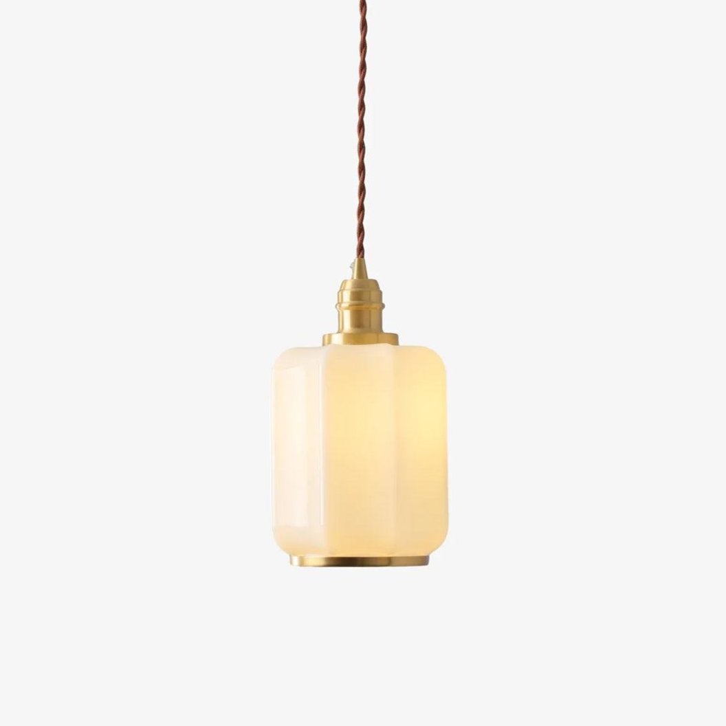 Lume Brass Vintage Pendant Light