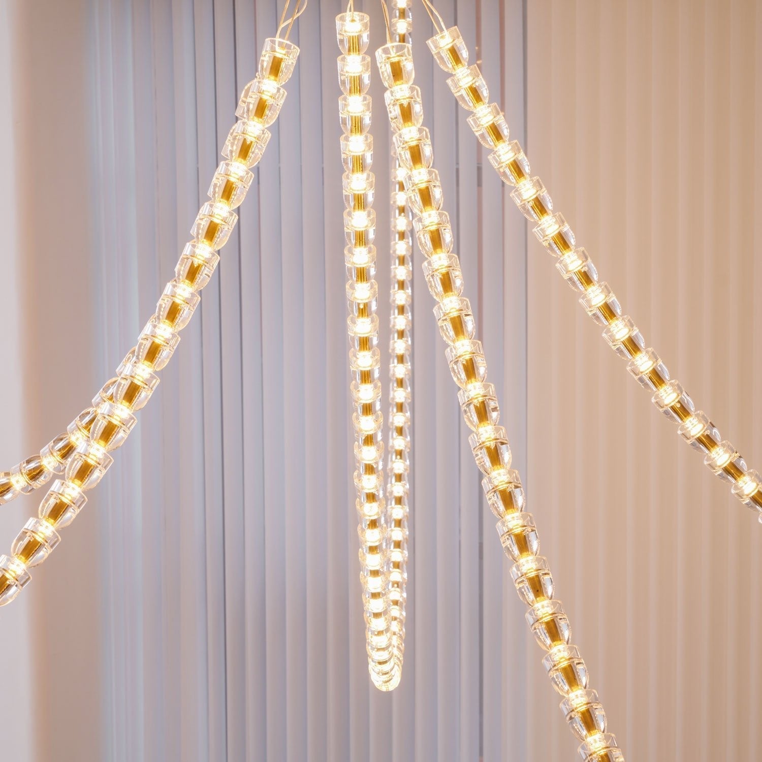 Nexus Gold Crystal Chandelier