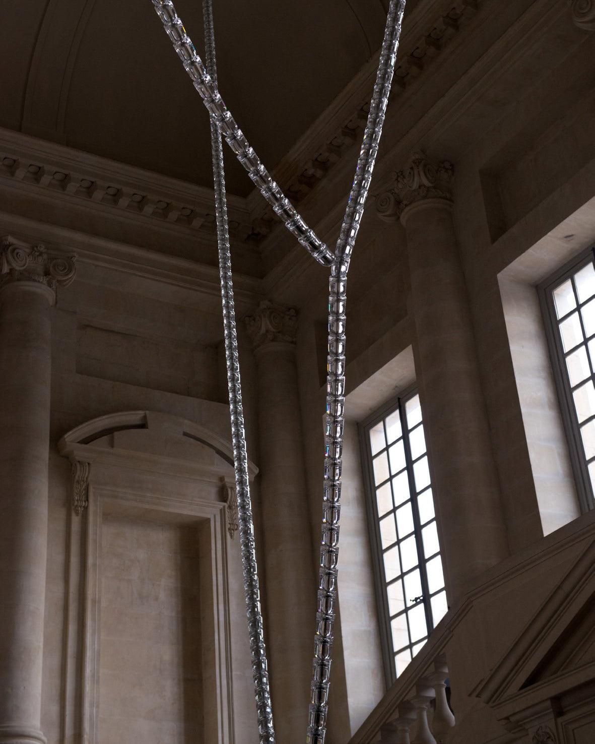 Nexus Gold Crystal Chandelier