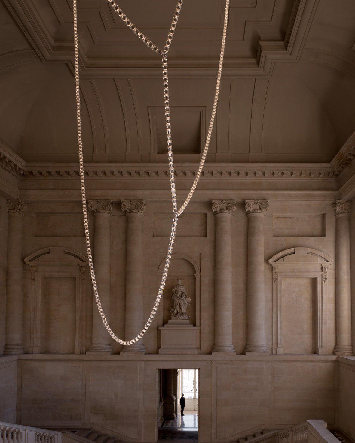 Nexus Gold Crystal Chandelier