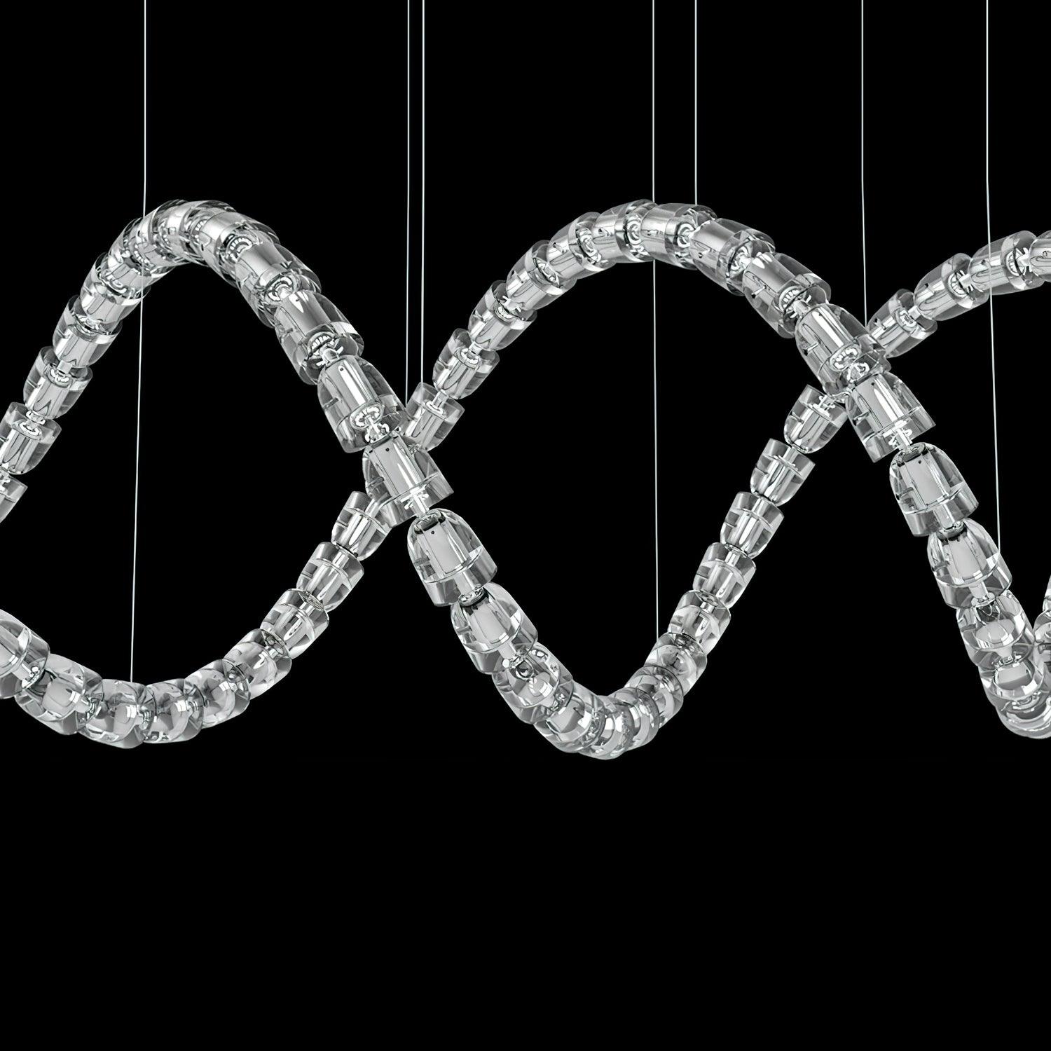 Nysilisra Luxe Crystal Pendant Light