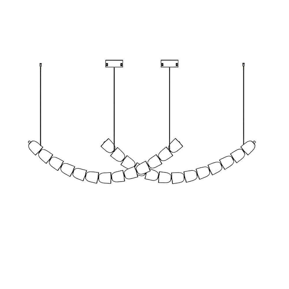 Nexus Chrome Crystal Chandelier