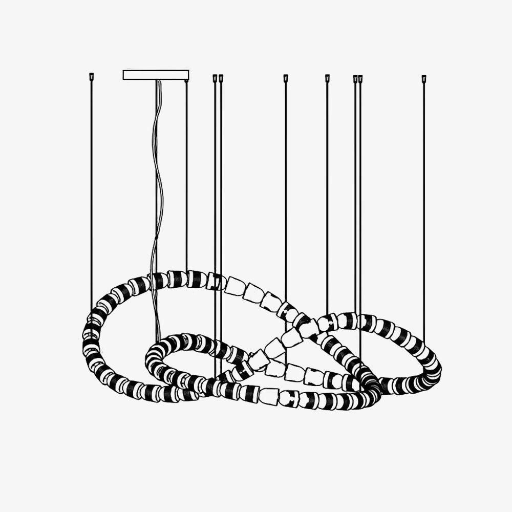 Myvenarae Modern LED Chandelier