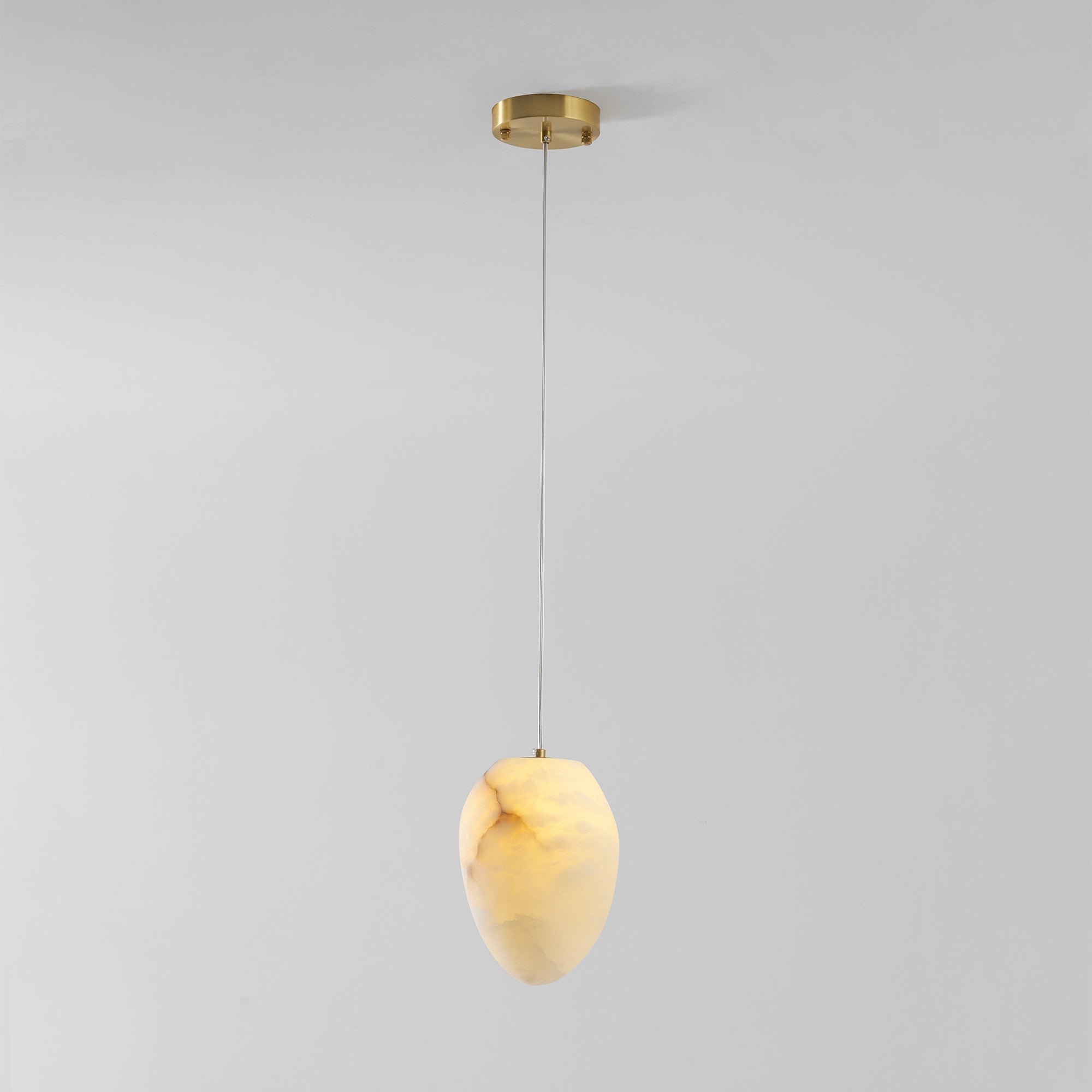Nivisaya Pebbles Alabaster Pendant Lamp