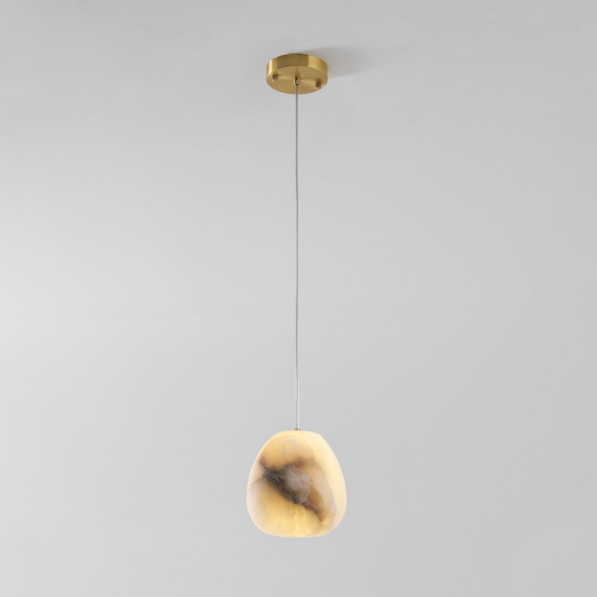 Nivisaya Pebbles Alabaster Pendant Lamp