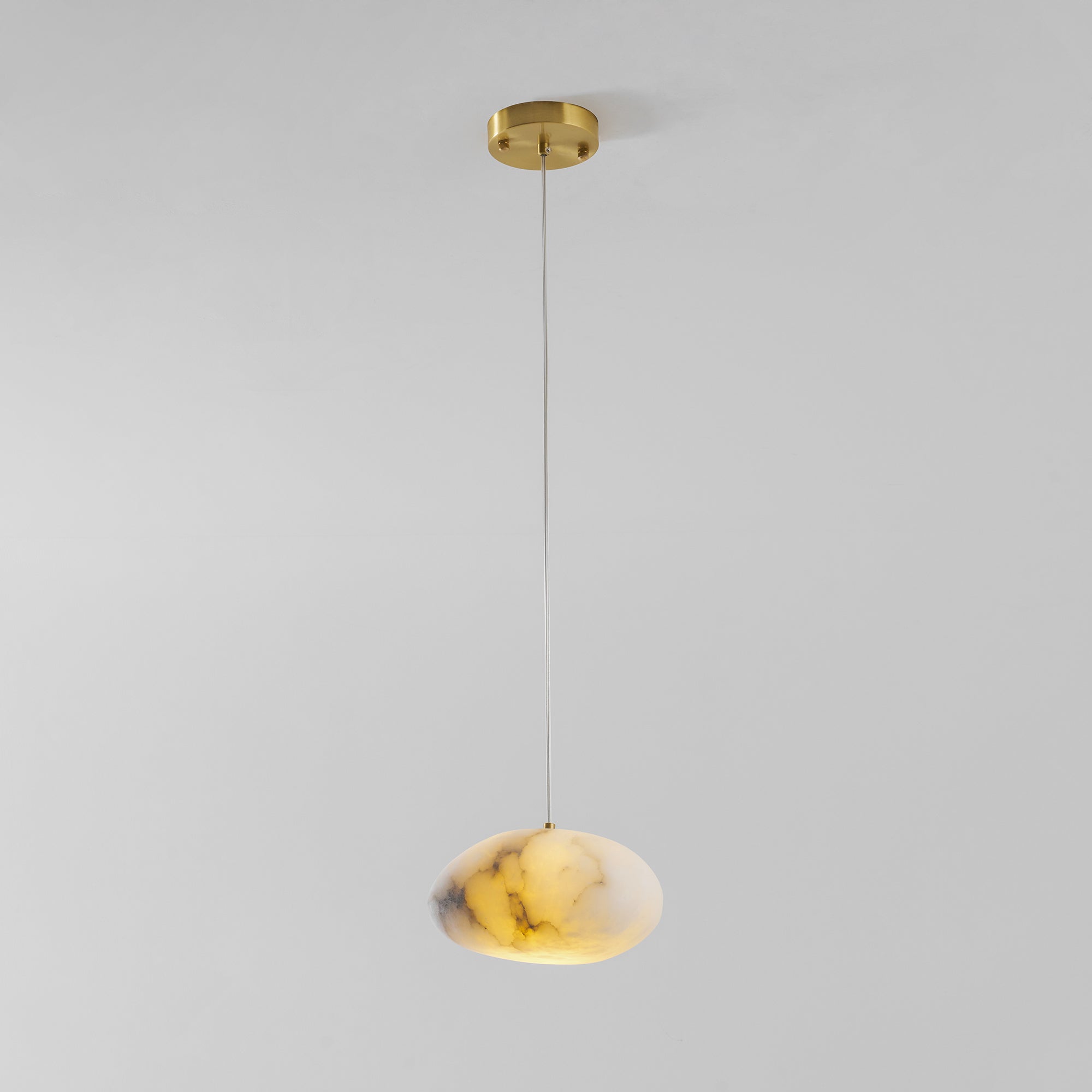 Nivisaya Pebbles Alabaster Pendant Lamp