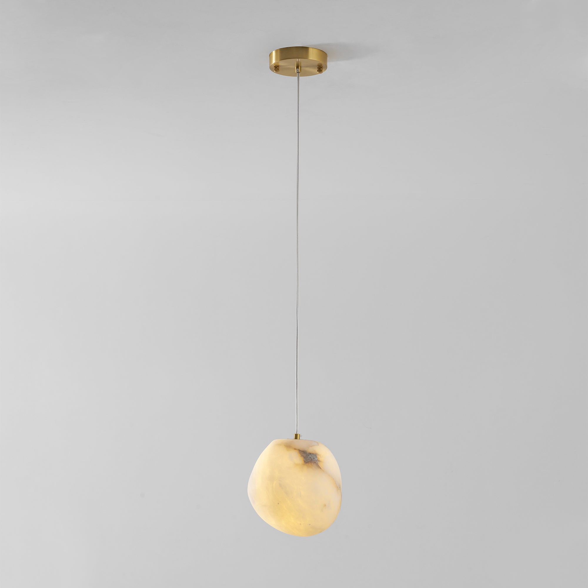 Nivisaya Pebbles Alabaster Pendant Lamp