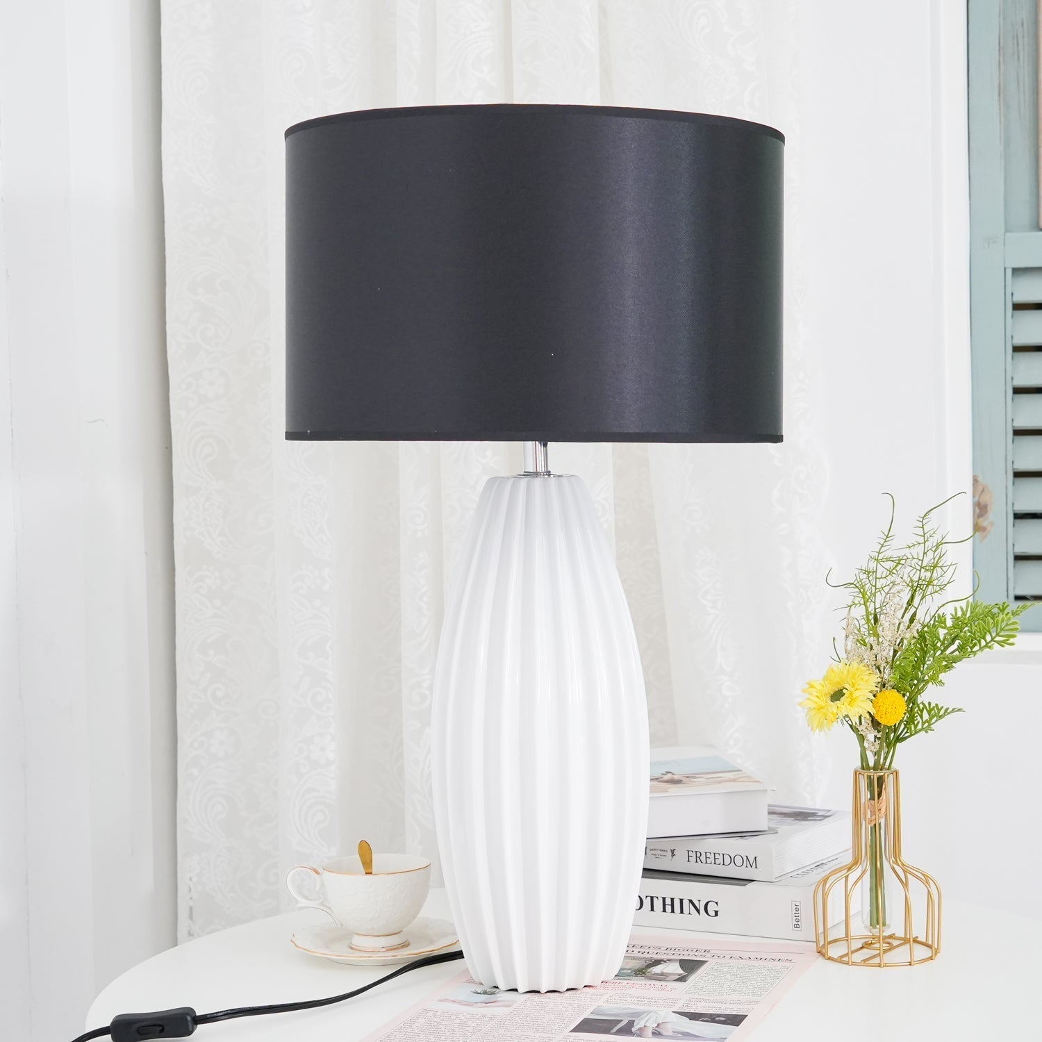 Terioina Modern Ceramics Table Lamp