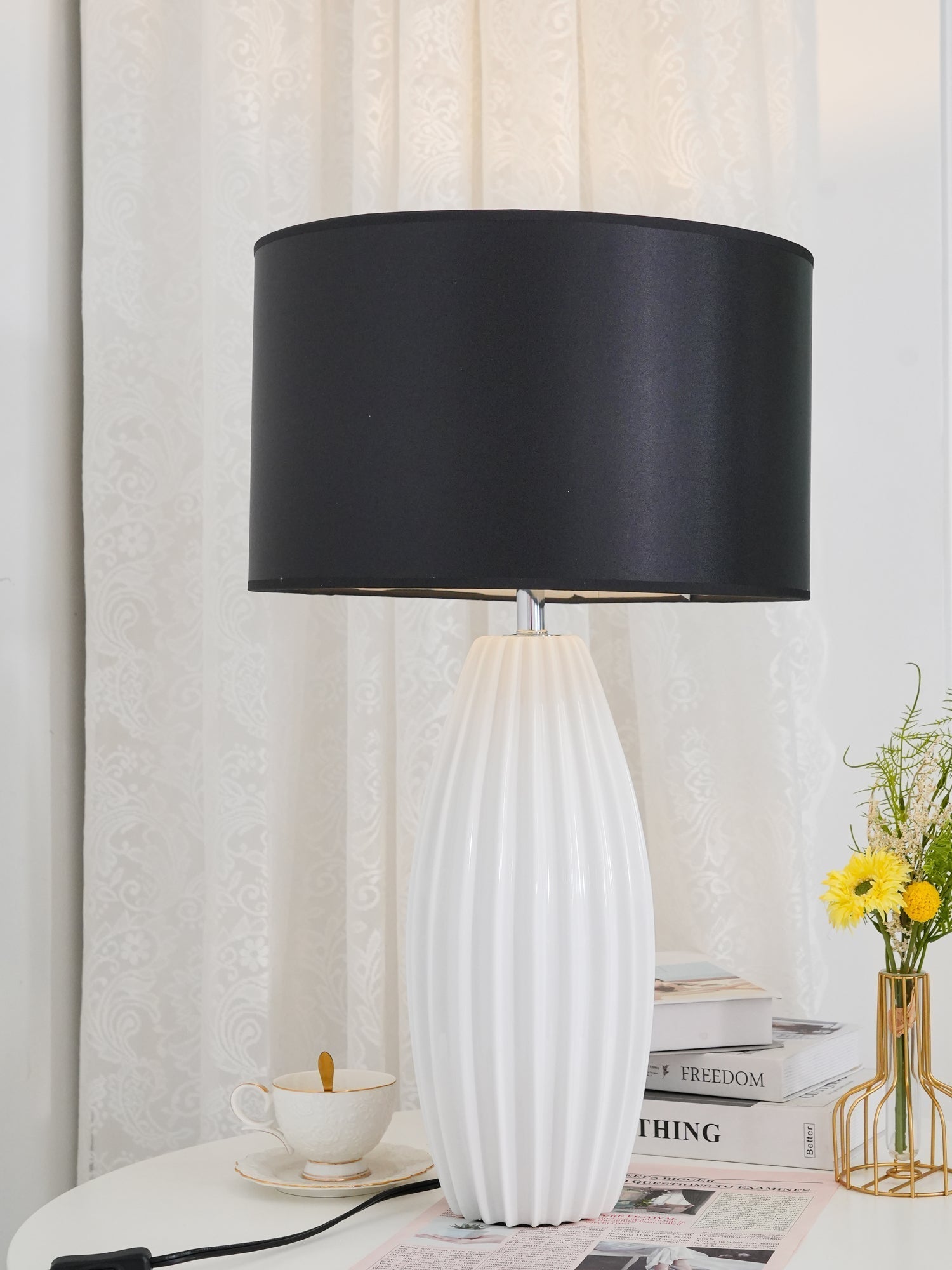 Terioina Modern Ceramics Table Lamp