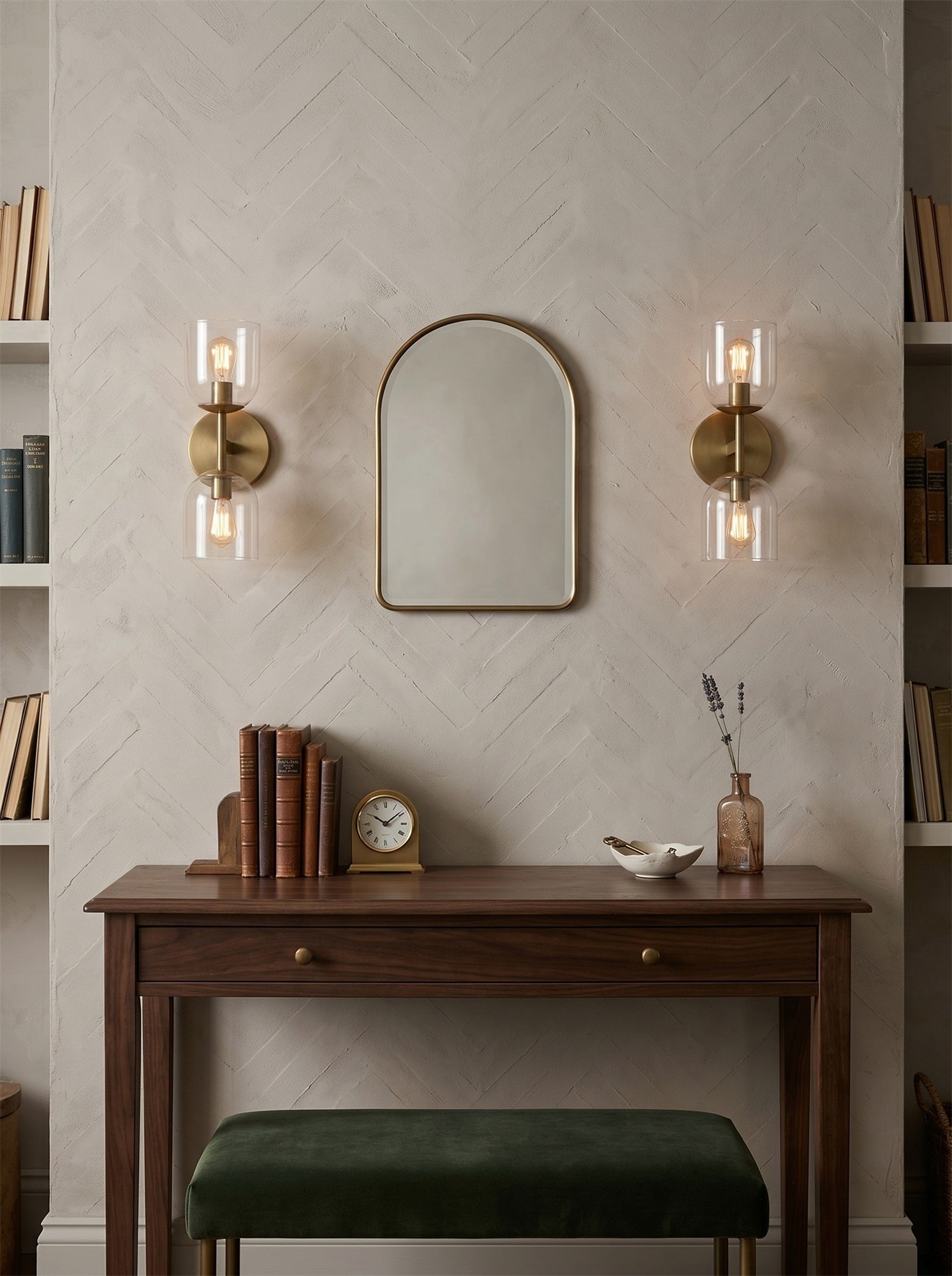 Lioraaya Glass Wall Sconce