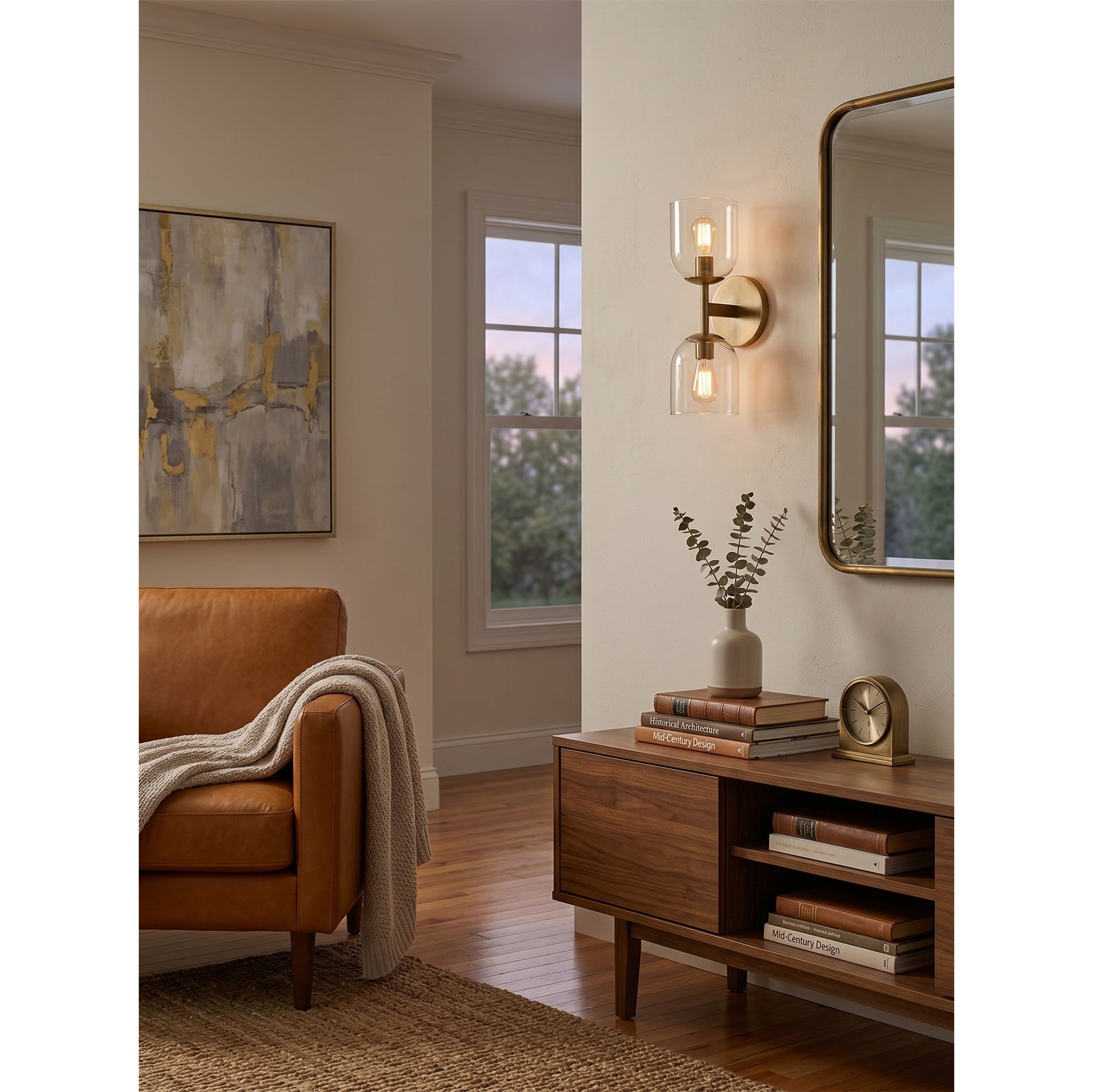 Lioraaya Glass Wall Sconce