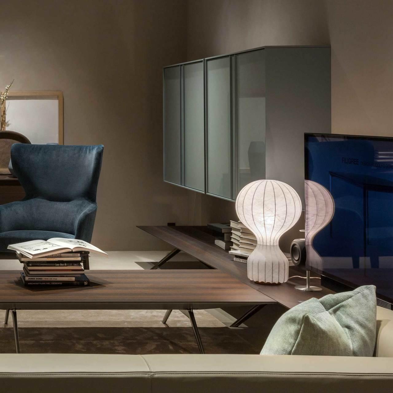 Lirove Steel Sculptural Table Lamp