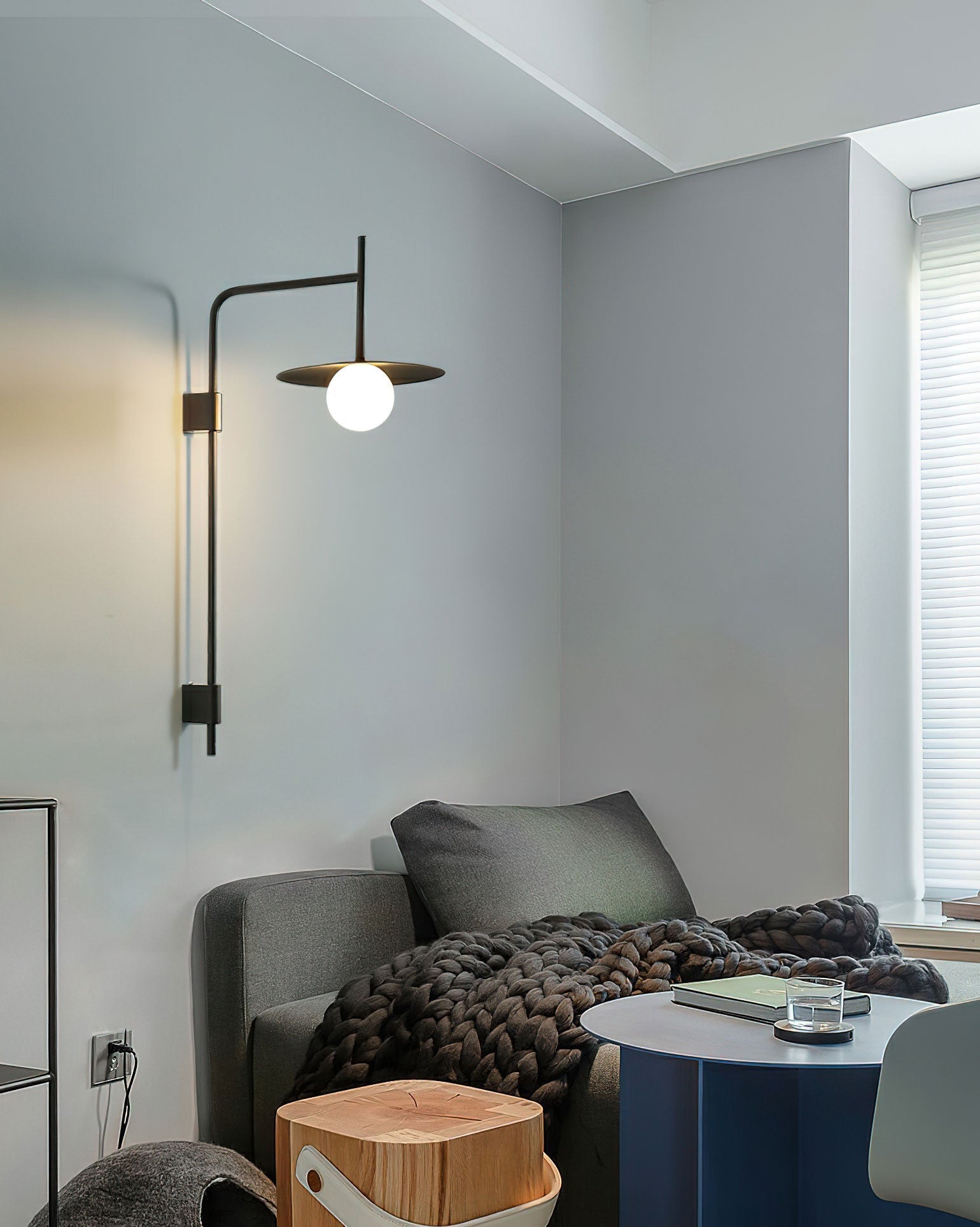 Lioririelle Wall Light Modern Minimalist Glass