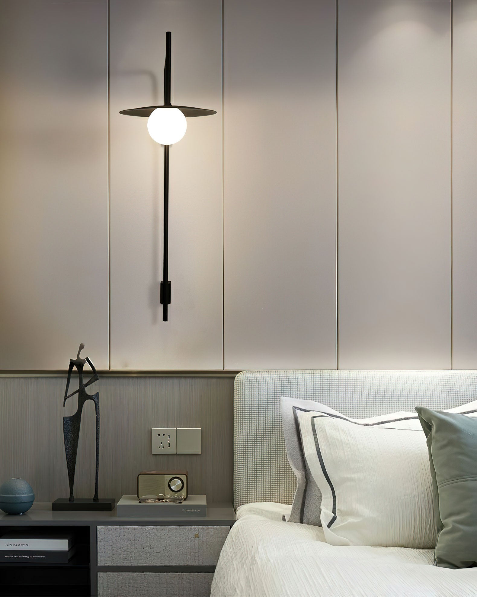 Lioririelle Wall Light Modern Minimalist Glass