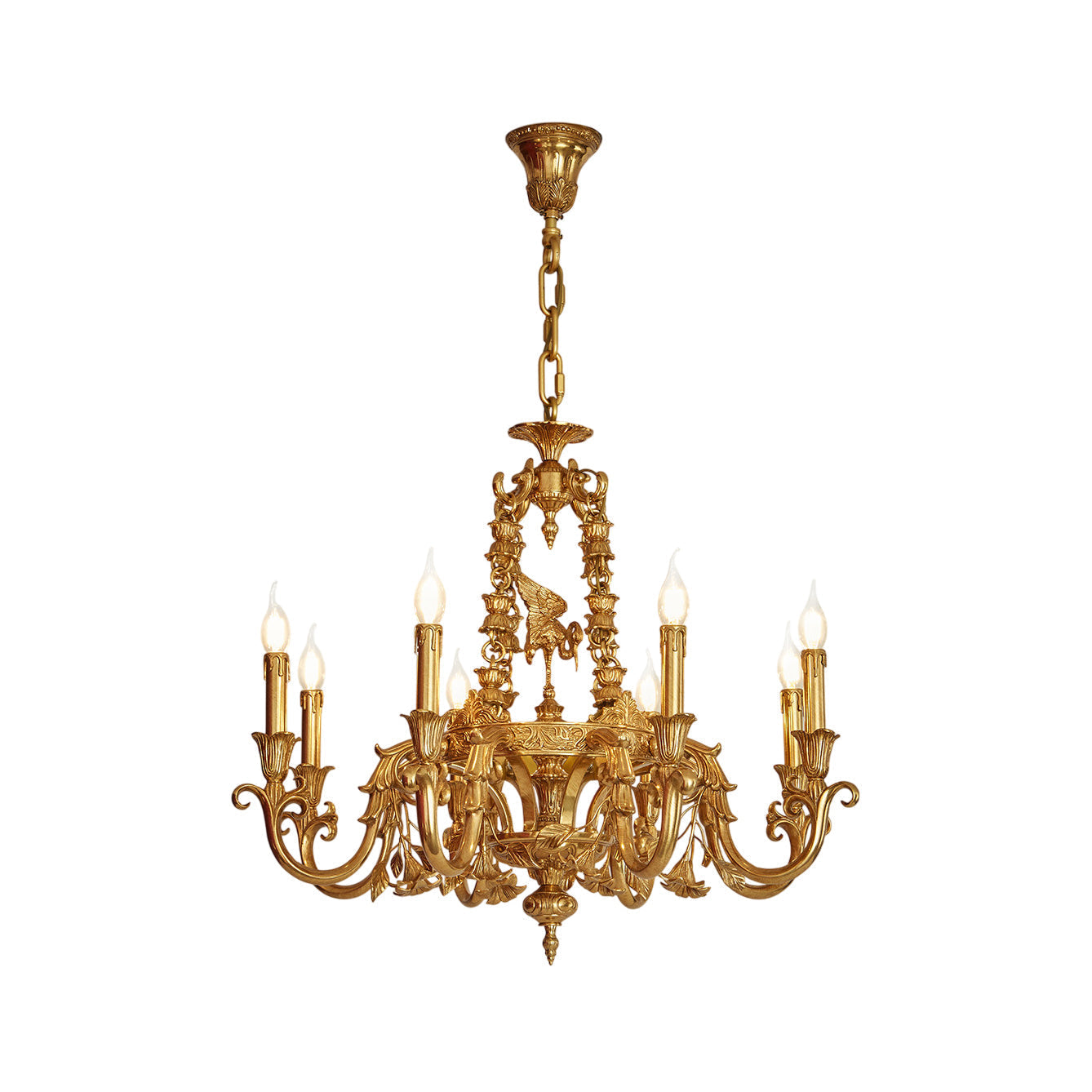 Oriuira Brass Chandelier