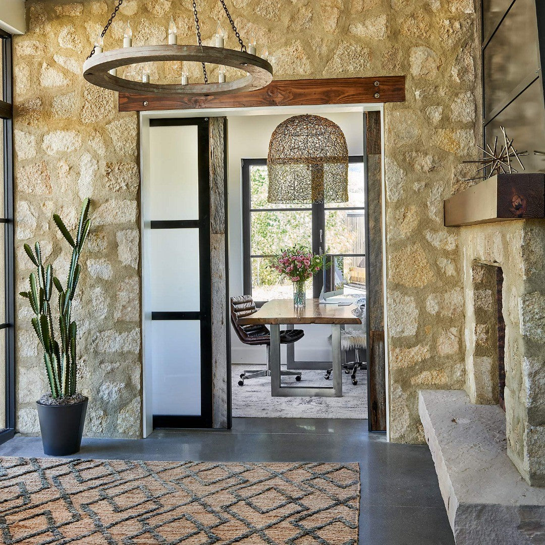 Rinorena Wood Chandelier