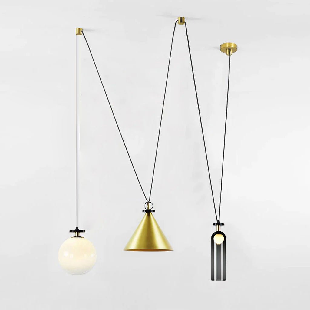 Cirorira Chandelier Geometric Shape Art