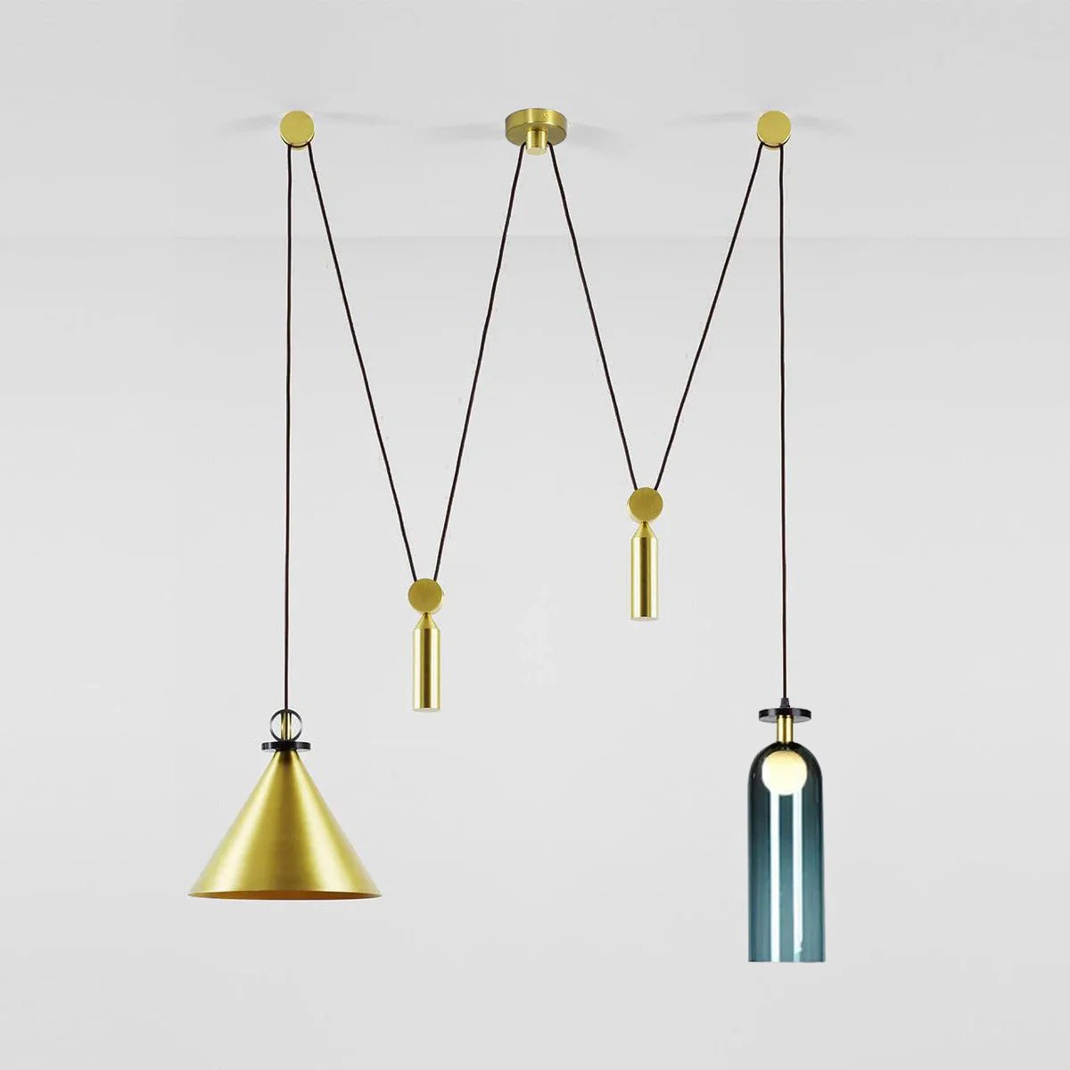 Cirorira Chandelier Geometric Shape Art