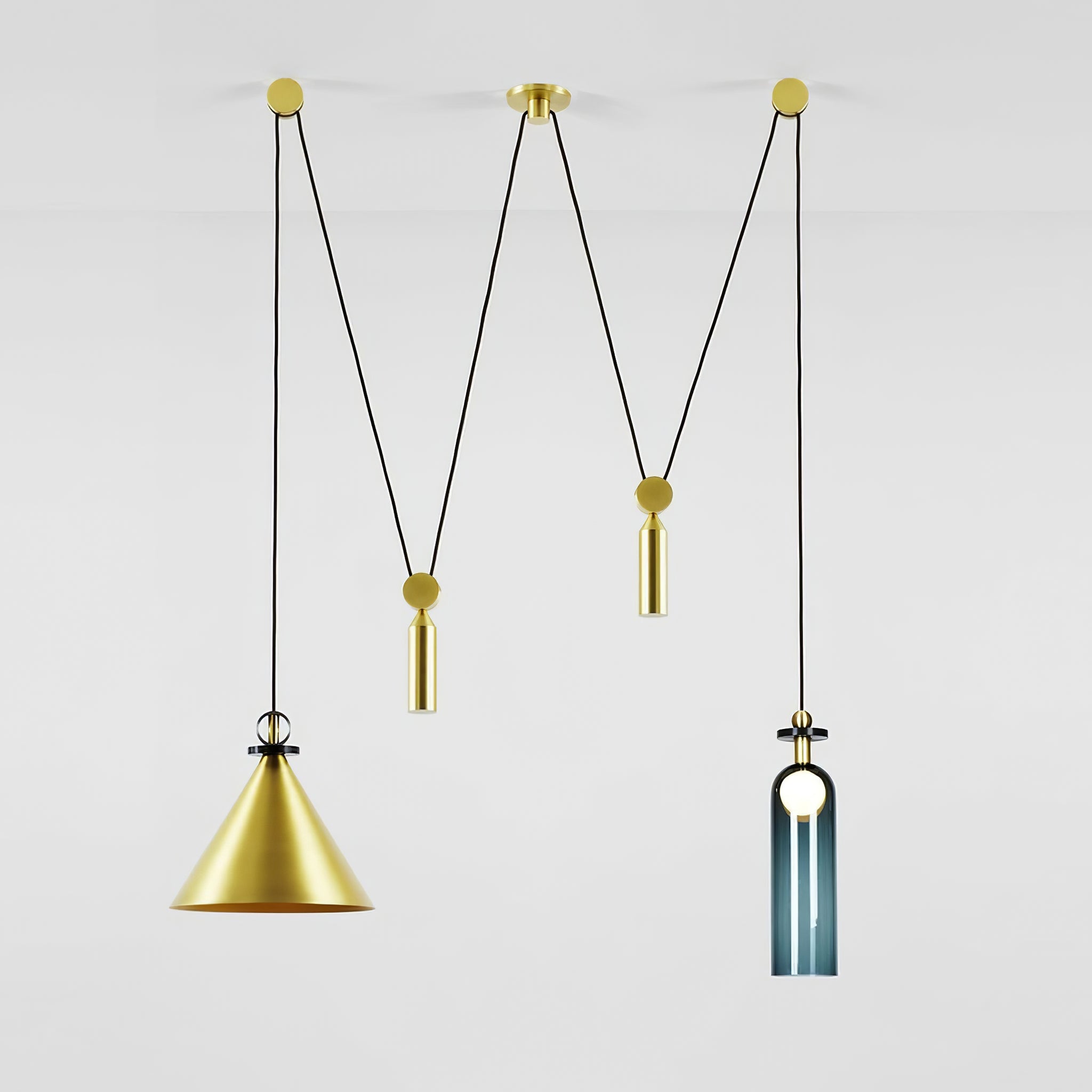 Cirorira Chandelier Geometric Shape Art