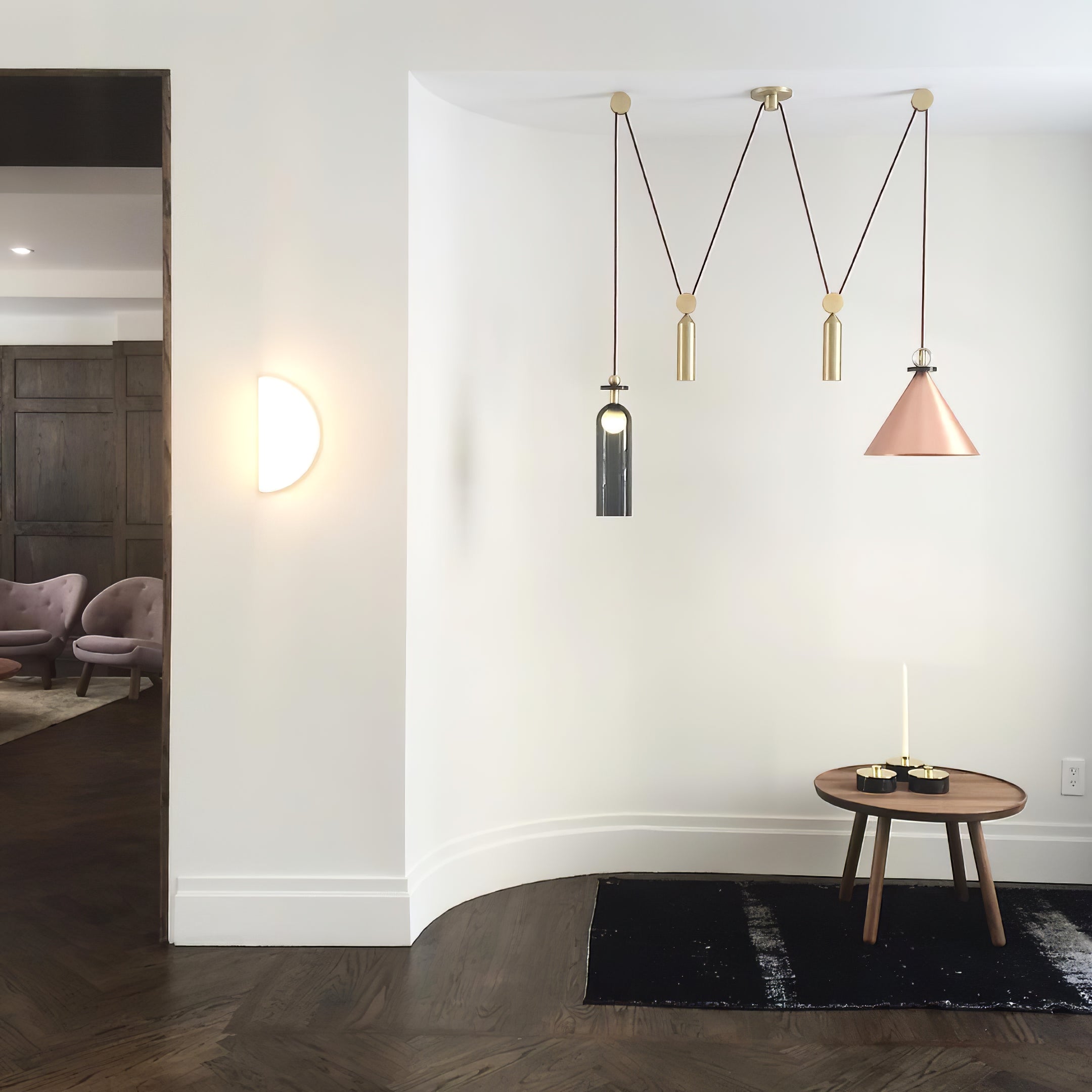 Cirorira Chandelier Geometric Shape Art