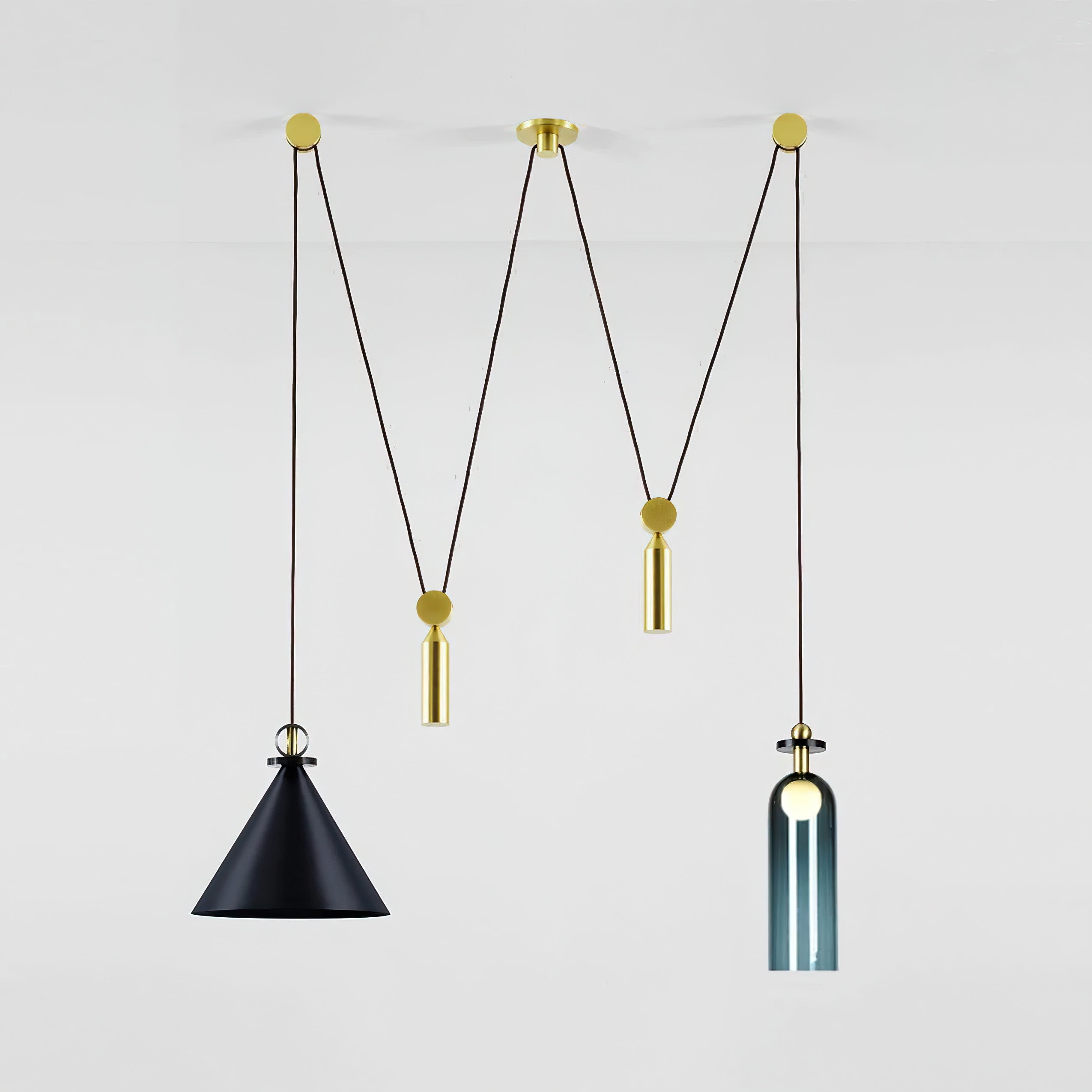 Cirorira Chandelier Geometric Shape Art