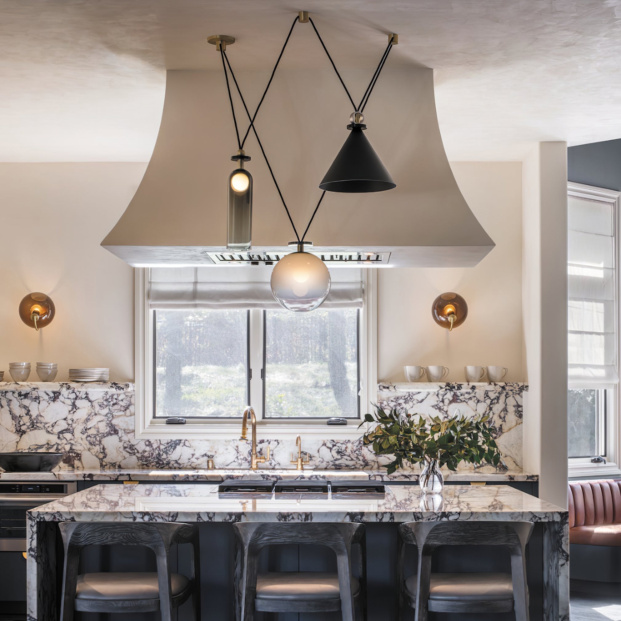 Cirorira Chandelier Geometric Shape Art