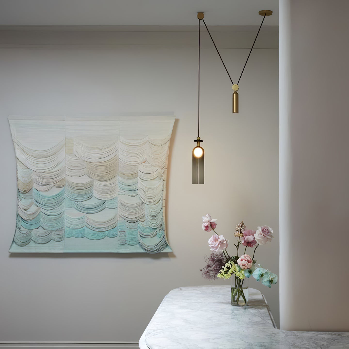 Cirorira Chandelier Geometric Shape Art