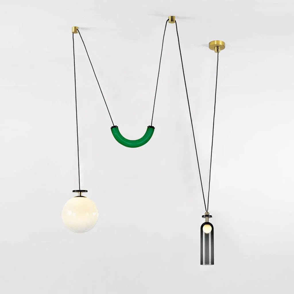 Cirorira Chandelier Geometric Shape Art