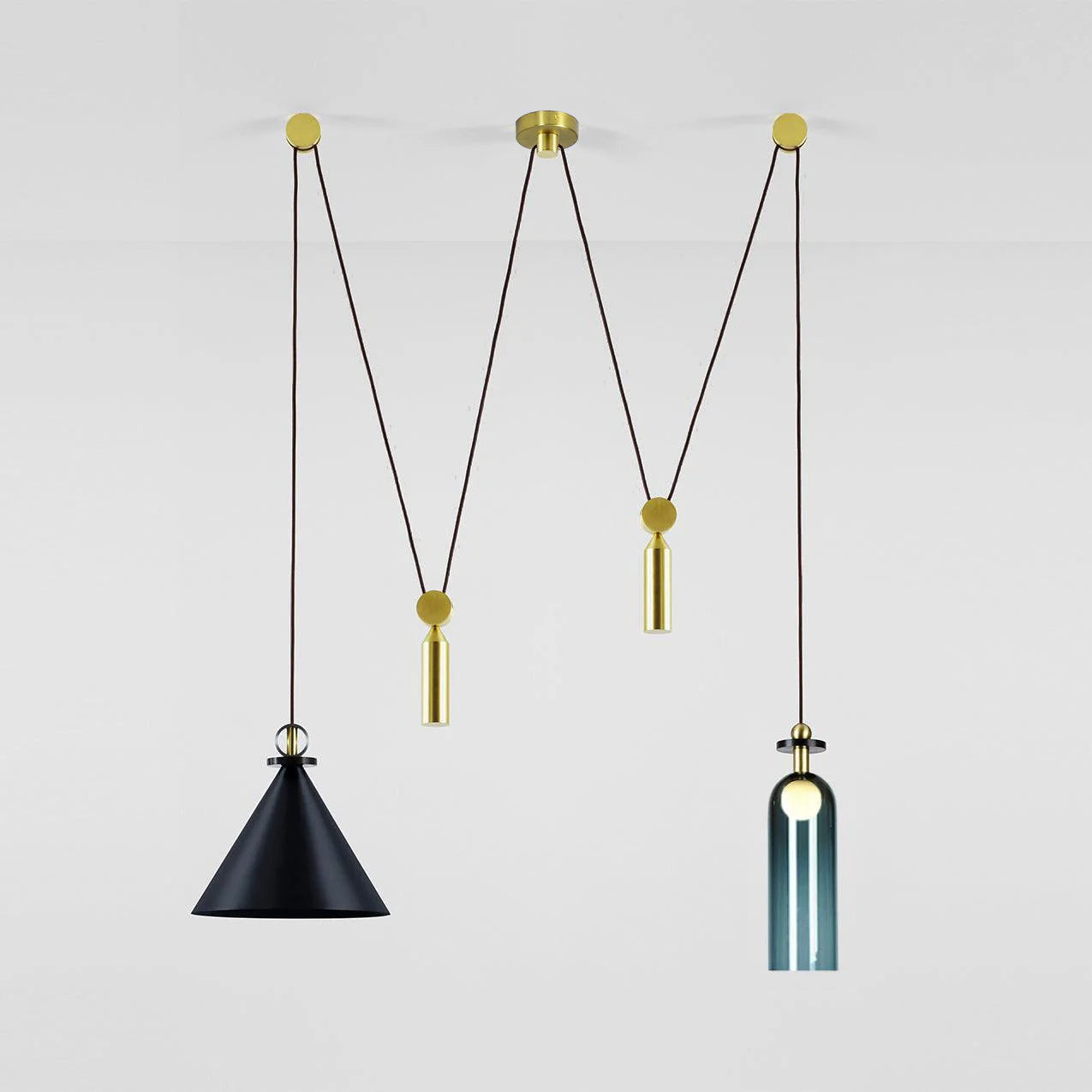 Cirorira Chandelier Geometric Shape Art