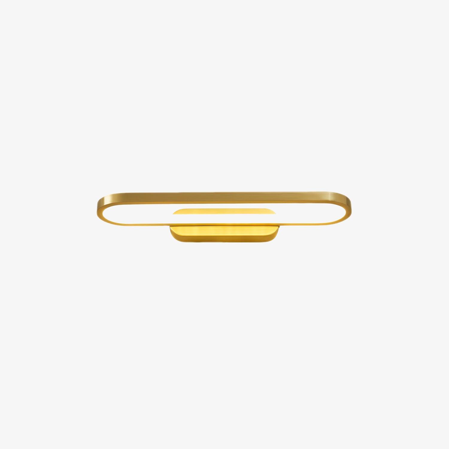 Casaraya Modern Minimalist LED Brass Wall Light