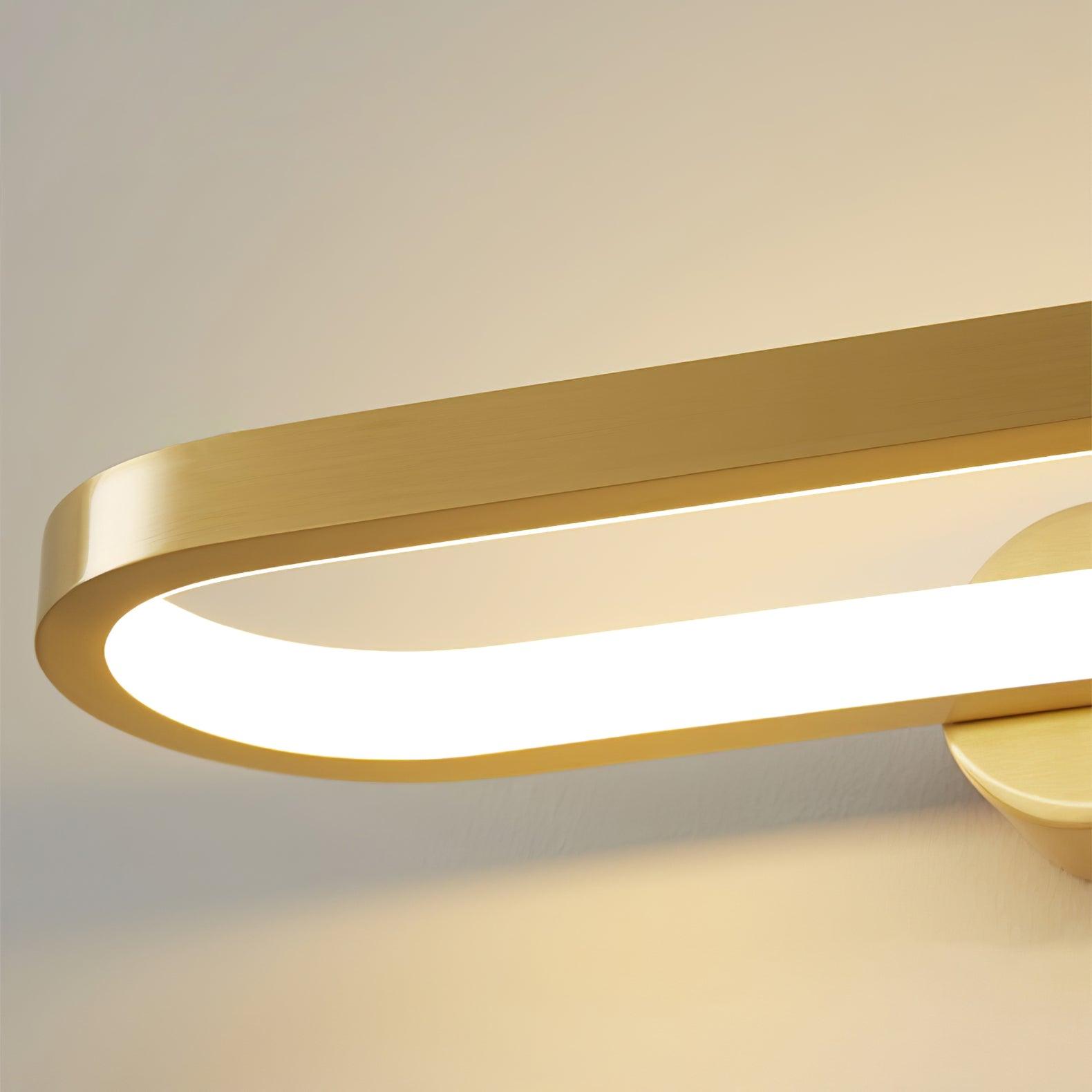 Casaraya Modern Minimalist LED Brass Wall Light