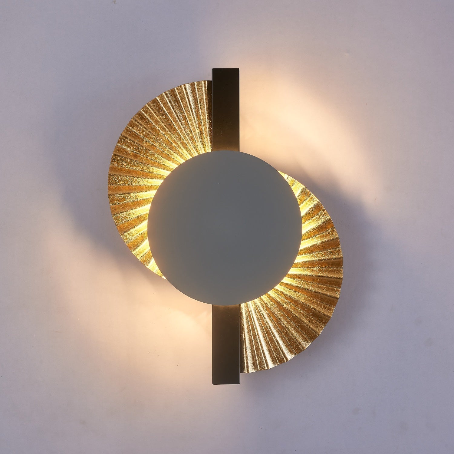 Arbordale Gilded Fan Wall Lamp