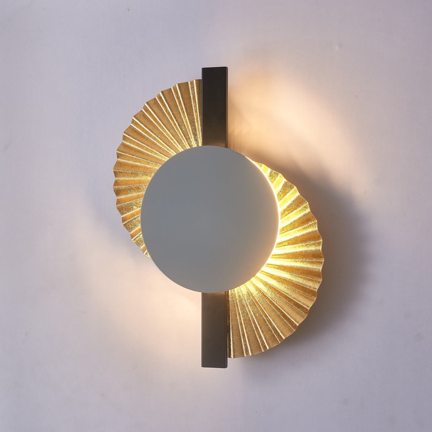 Arbordale Gilded Fan Wall Lamp