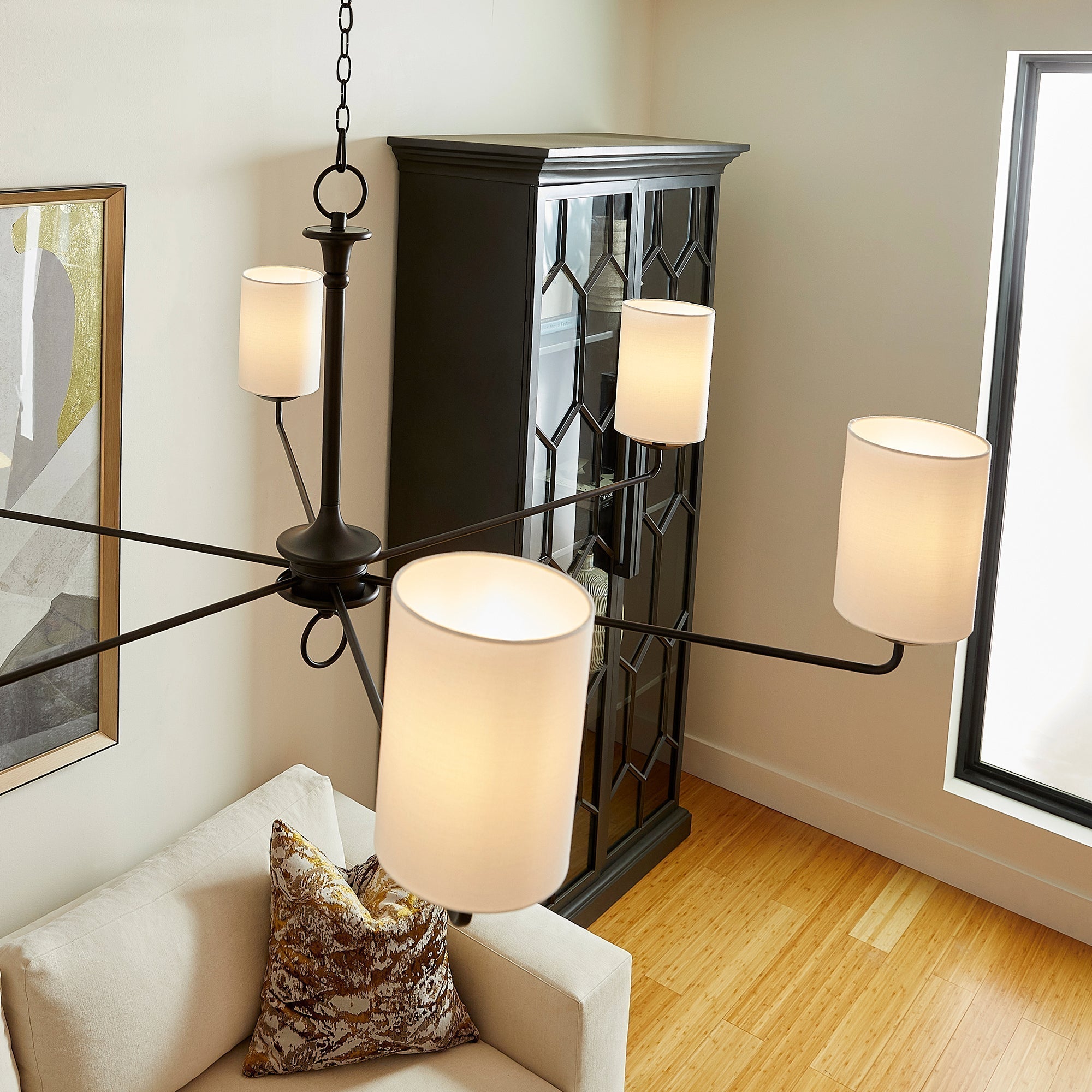 Fioivian Fabric Chandelier