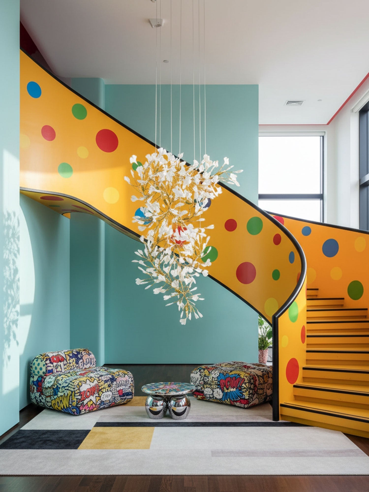 Bough Zephyr Ceramics Chandelier